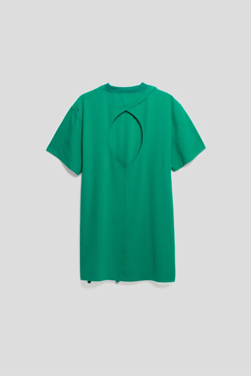 Robe t-shirt courte en jersey technique Jamelia