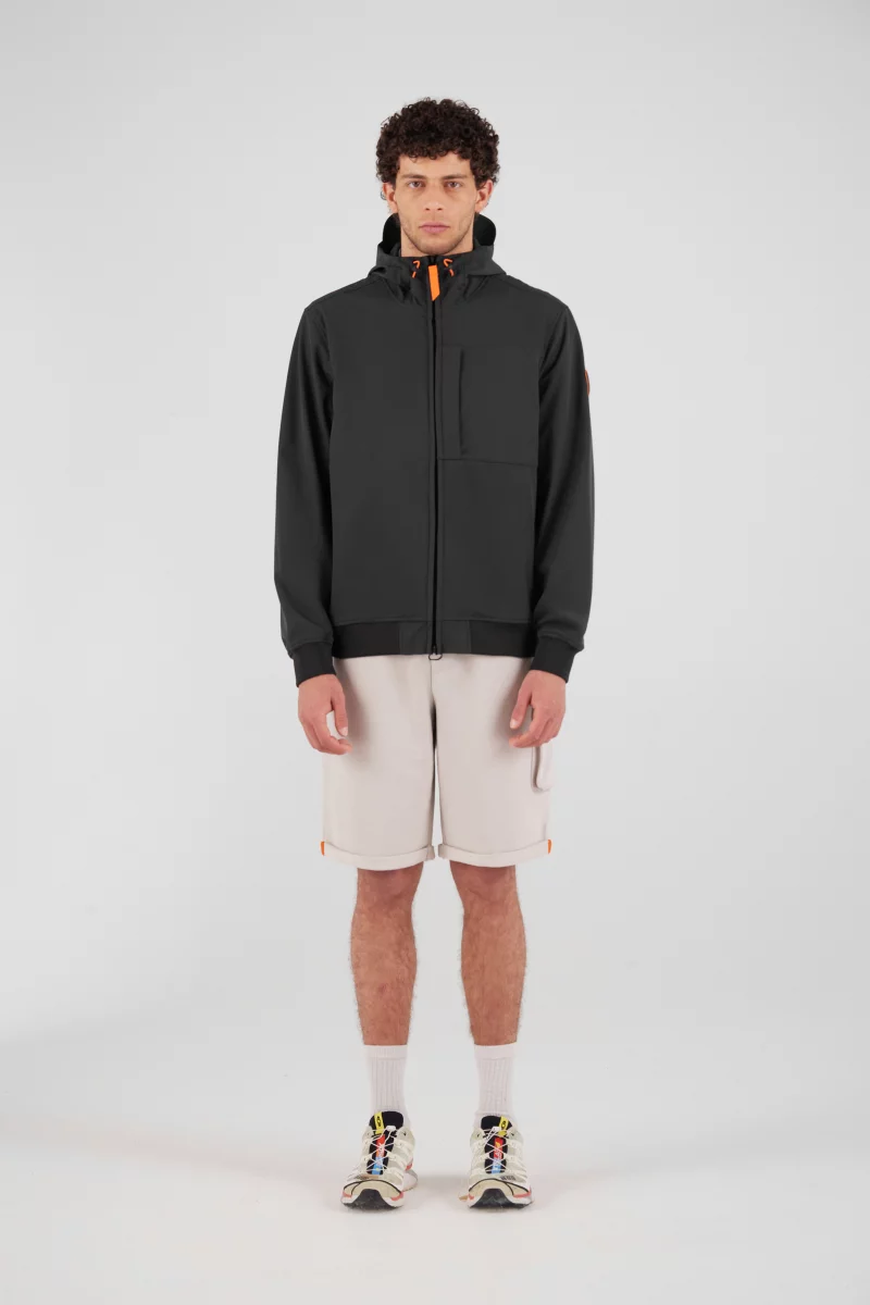 Veste à capuche poche poitrine Ronald