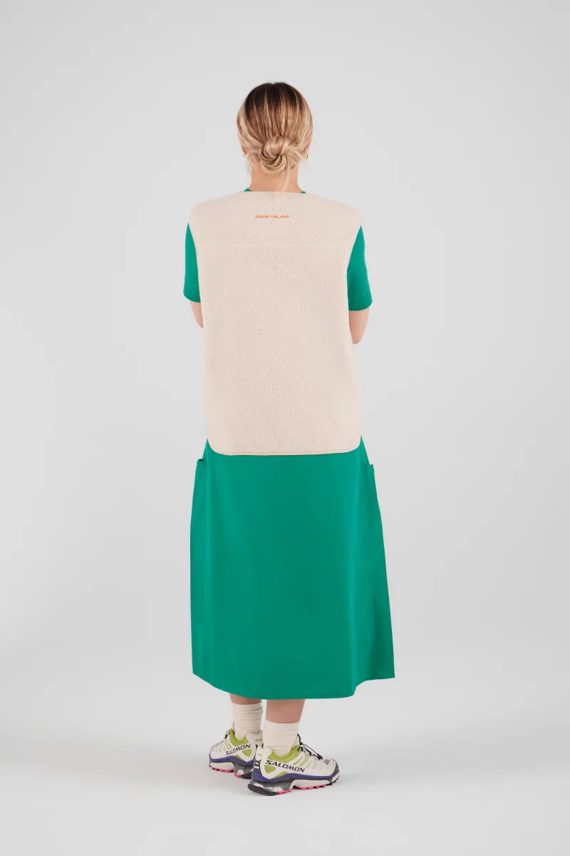 Unisex sleeveless jacket in sherpa Enzo Unisex sleeveless jacket in sherpa Enzo