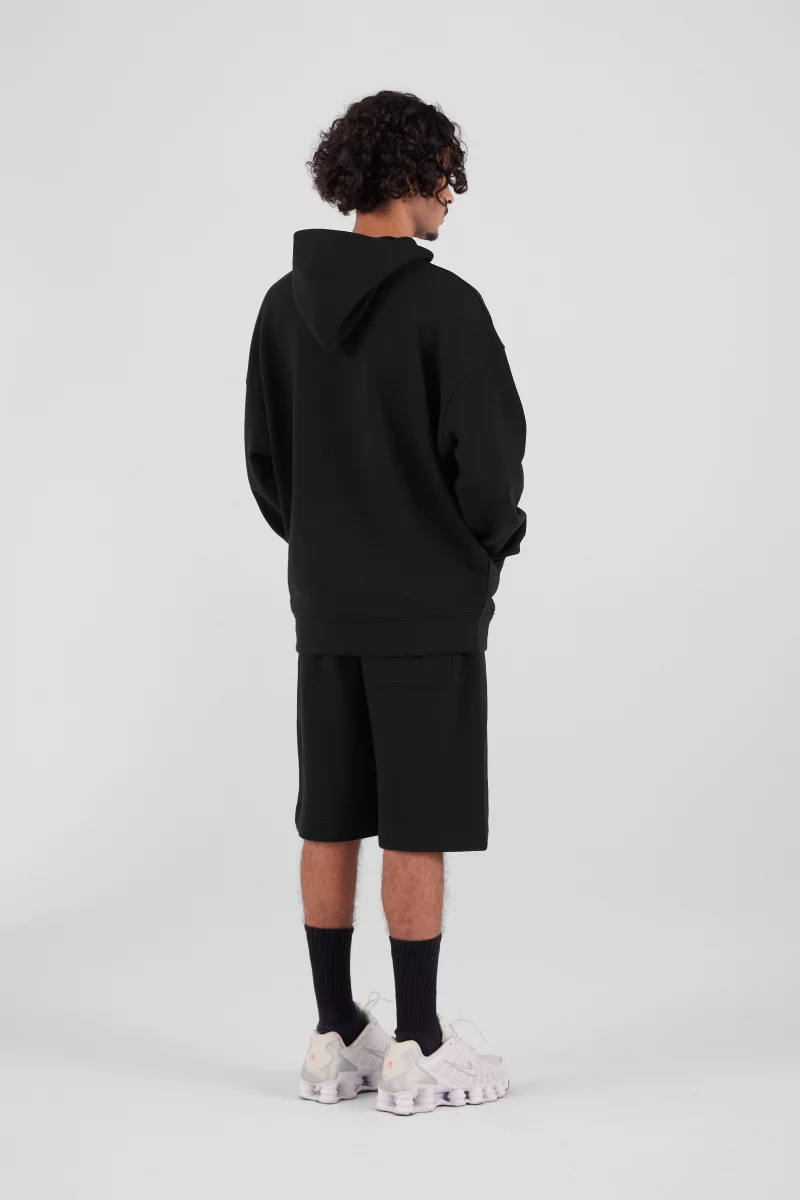 Sweat à capuche unisexe ANTO Gertrude – Coupe regular, broderie poitrine, patch silicone Sweat à capuche unisexe ANTO Gertrude – Coupe regular, broderie poitrine, patch silicone