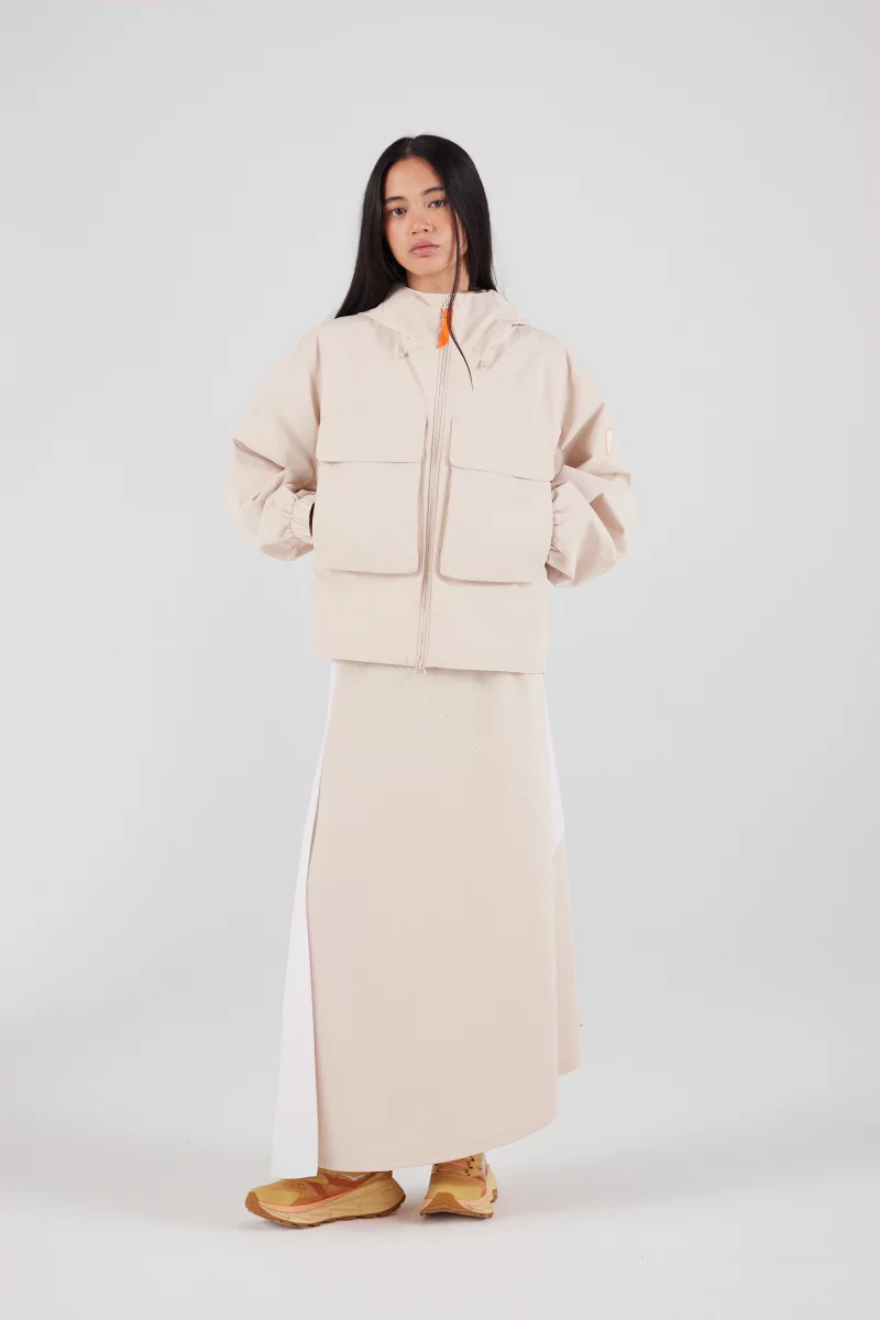 Windbreaker with patch pockets Chimene Windbreaker with patch pockets Chimene