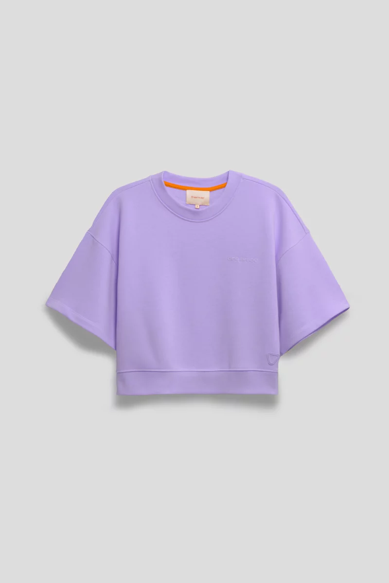 Cropped round-neck sweatshirt Adonia