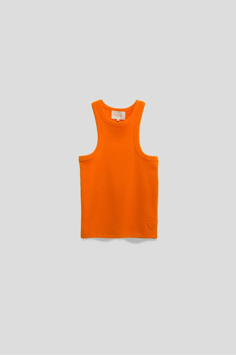 Débardeur moulant en jersey côtelé Little Chica