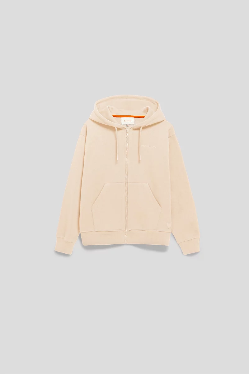 Hoodie with zip fastening Little Paul