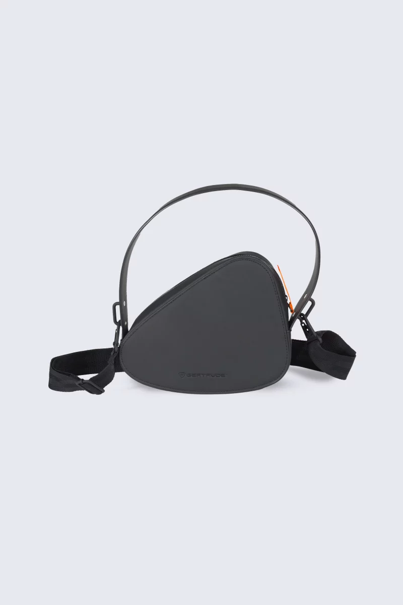 Sac à main mixte en ripstop imperméable Lola black - Gertrude