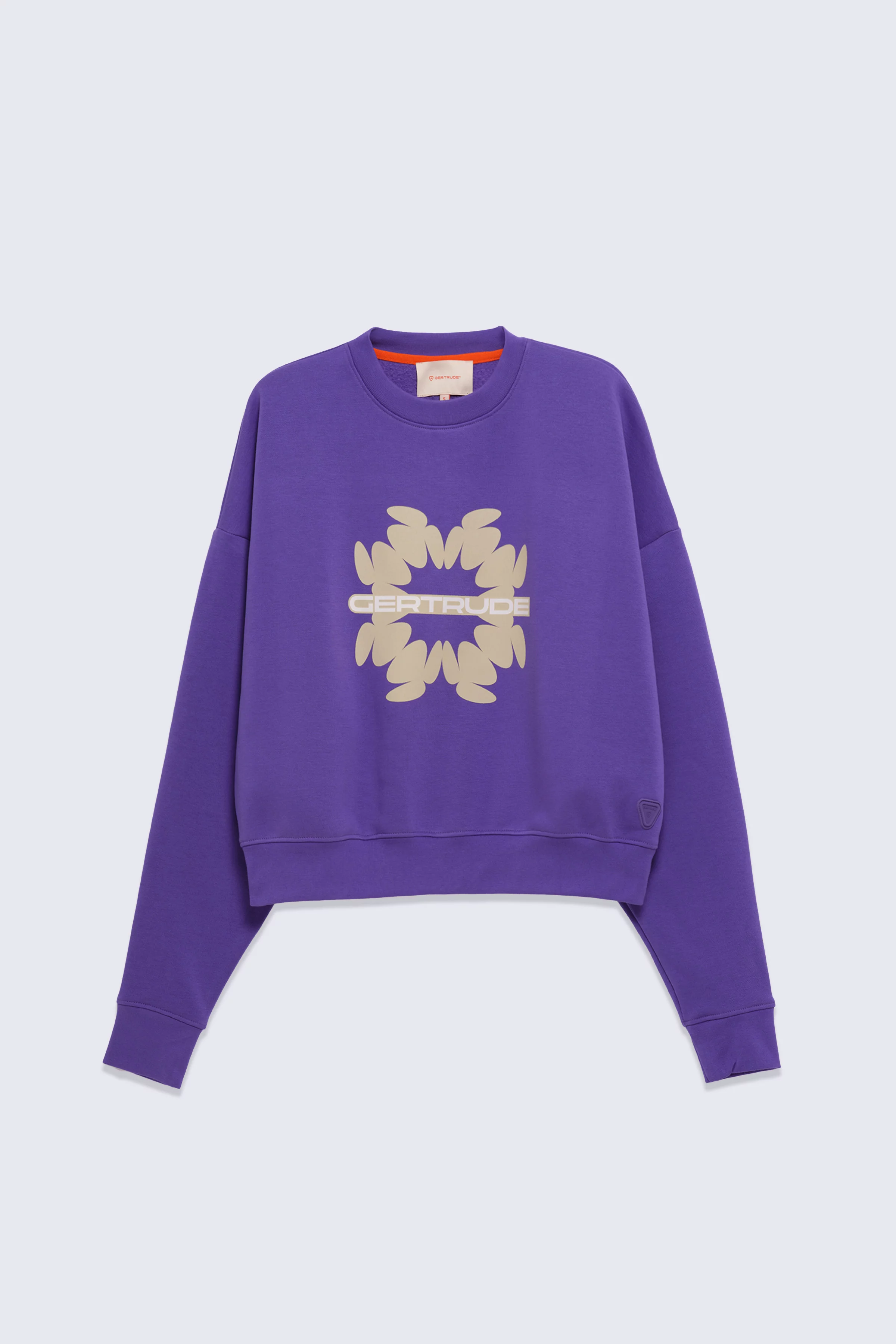 Cath Splash women's sweatshirt with contrasting printed logo - Gertrude