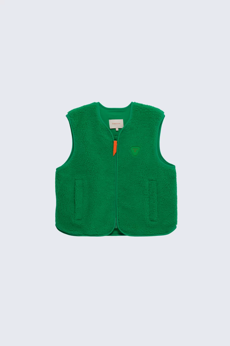 Veste polaire sans manches et zipée Saki aloe homme - - Gertrude