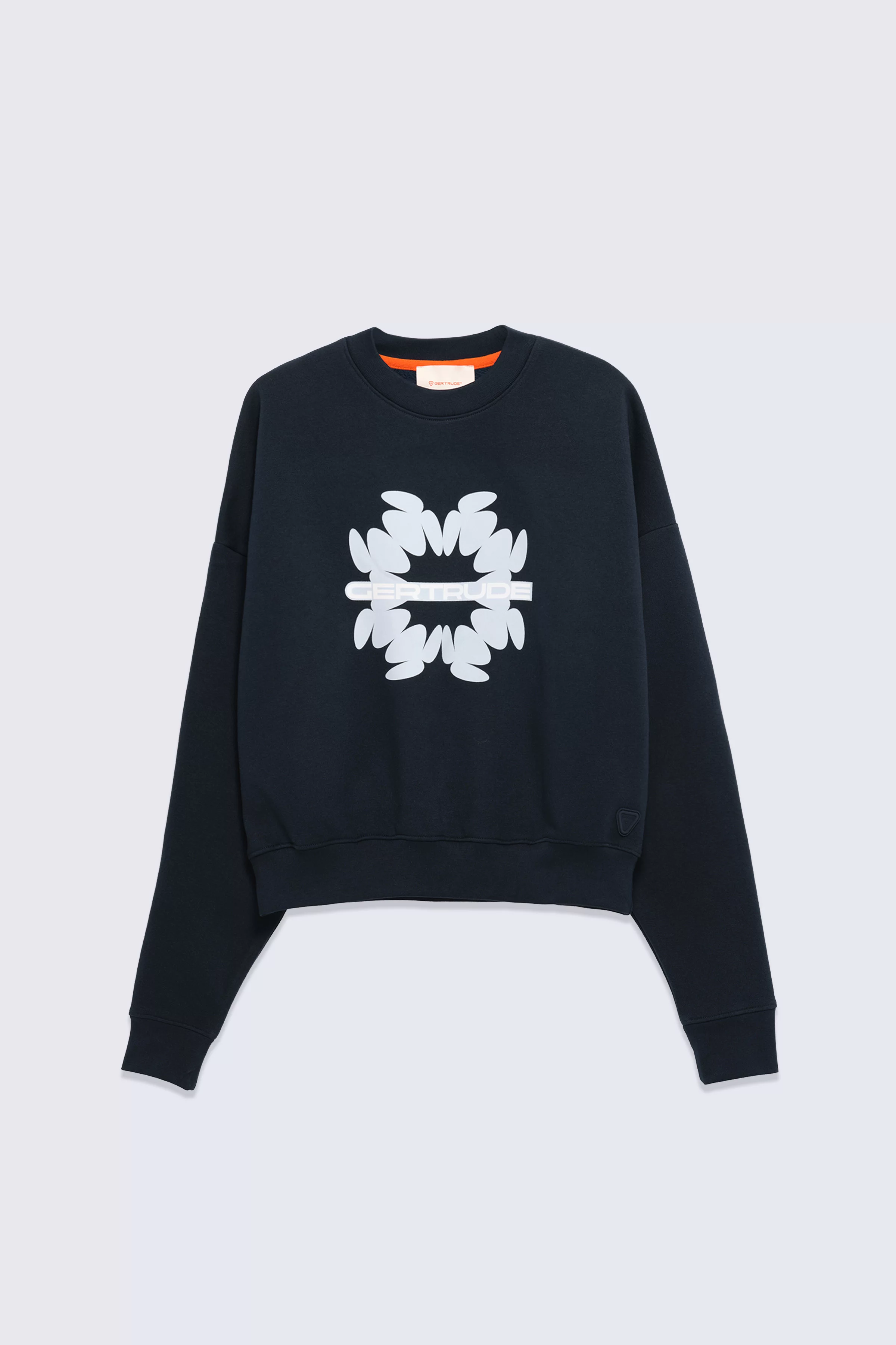 Cath Splash Night Women's Sweatshirt with Contrasting Logo Print - Gertrude