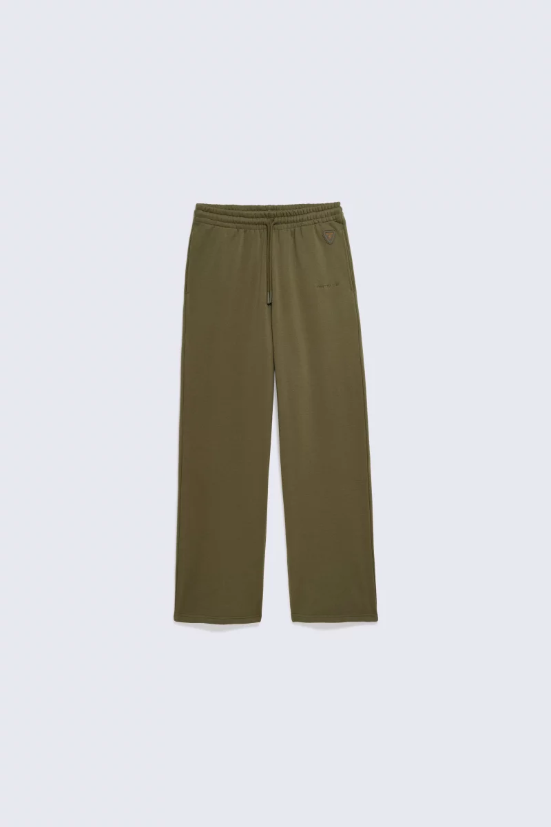 Pantalon jogging mixte à coupe ample Robbie khaki - Gertrude