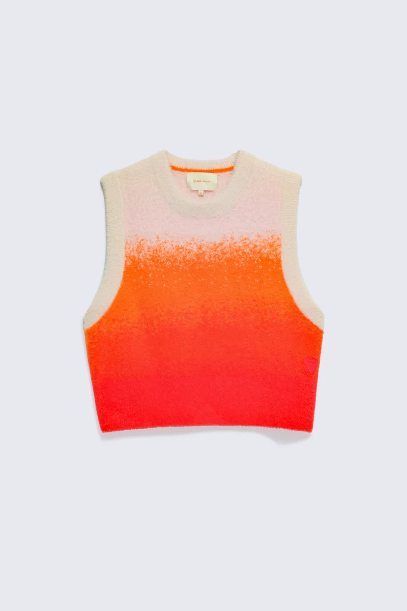 Oversized, brushed fluffy knit sweater by Odile gradredpoudr for women - Gertrude