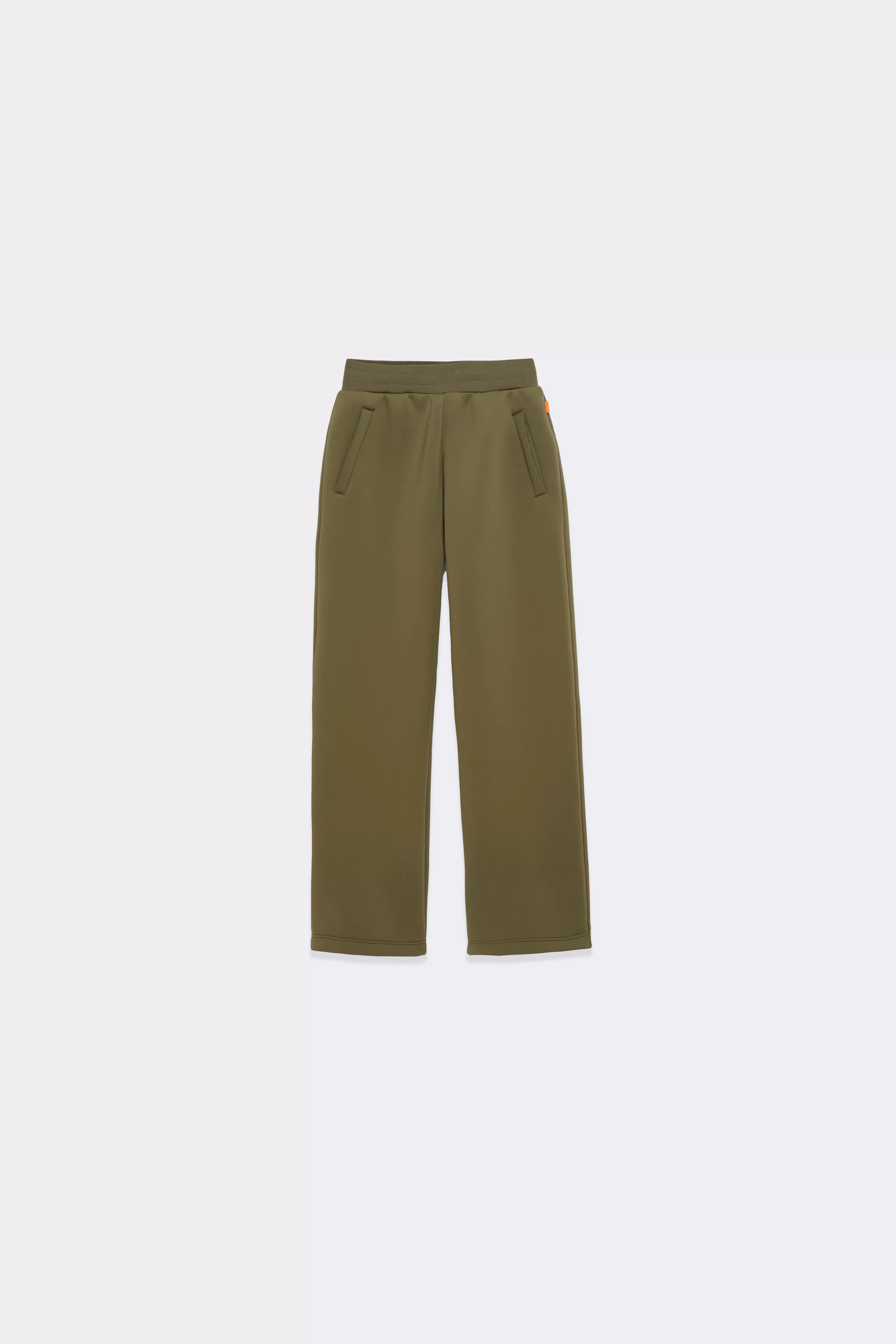 Pantalon jogging en maille scuba Little Cardi enfant khaki - - Gertrude