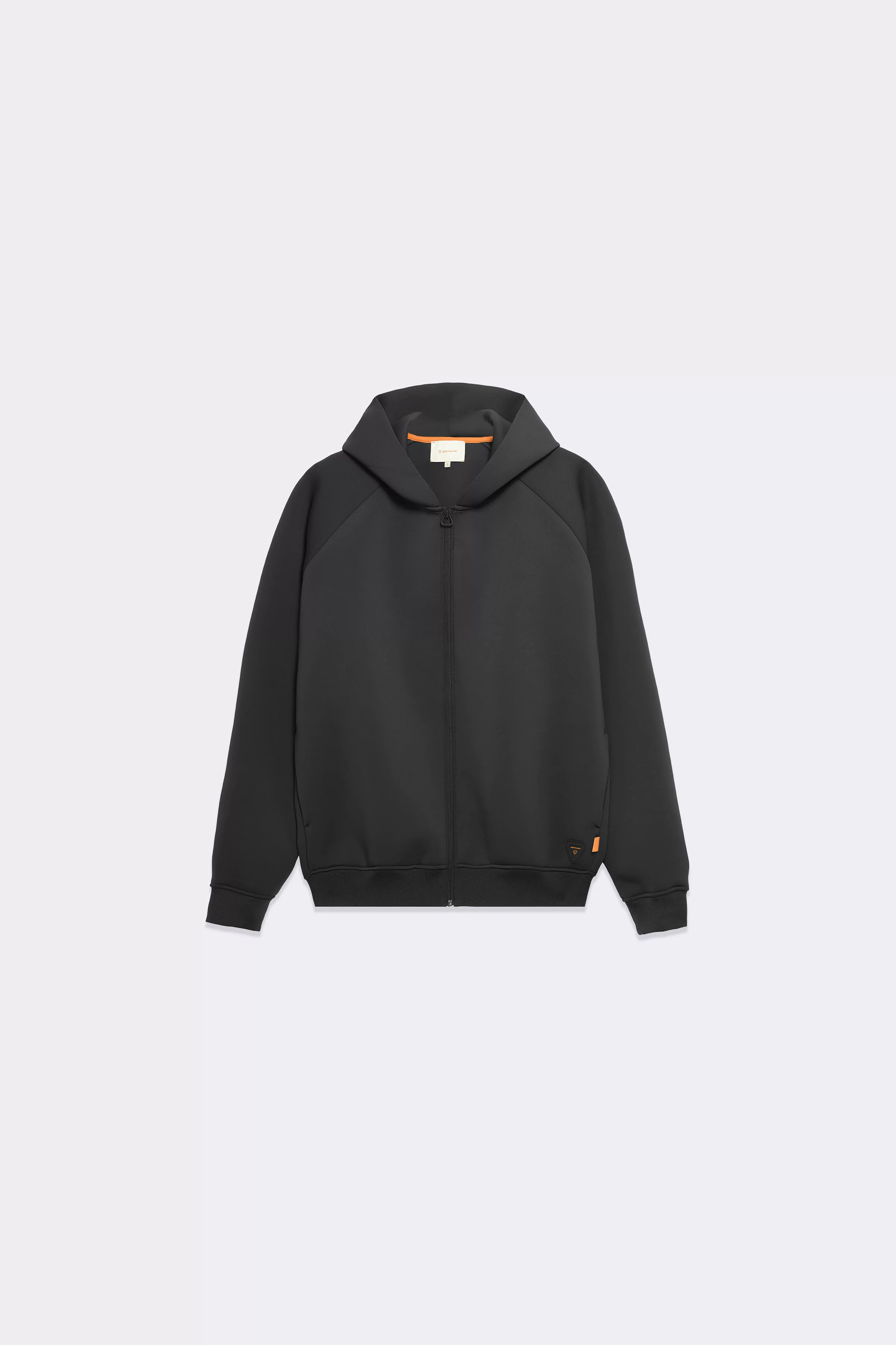 Sweat à capuche en maille scuba Little Melvin enfant black - - Gertrude
