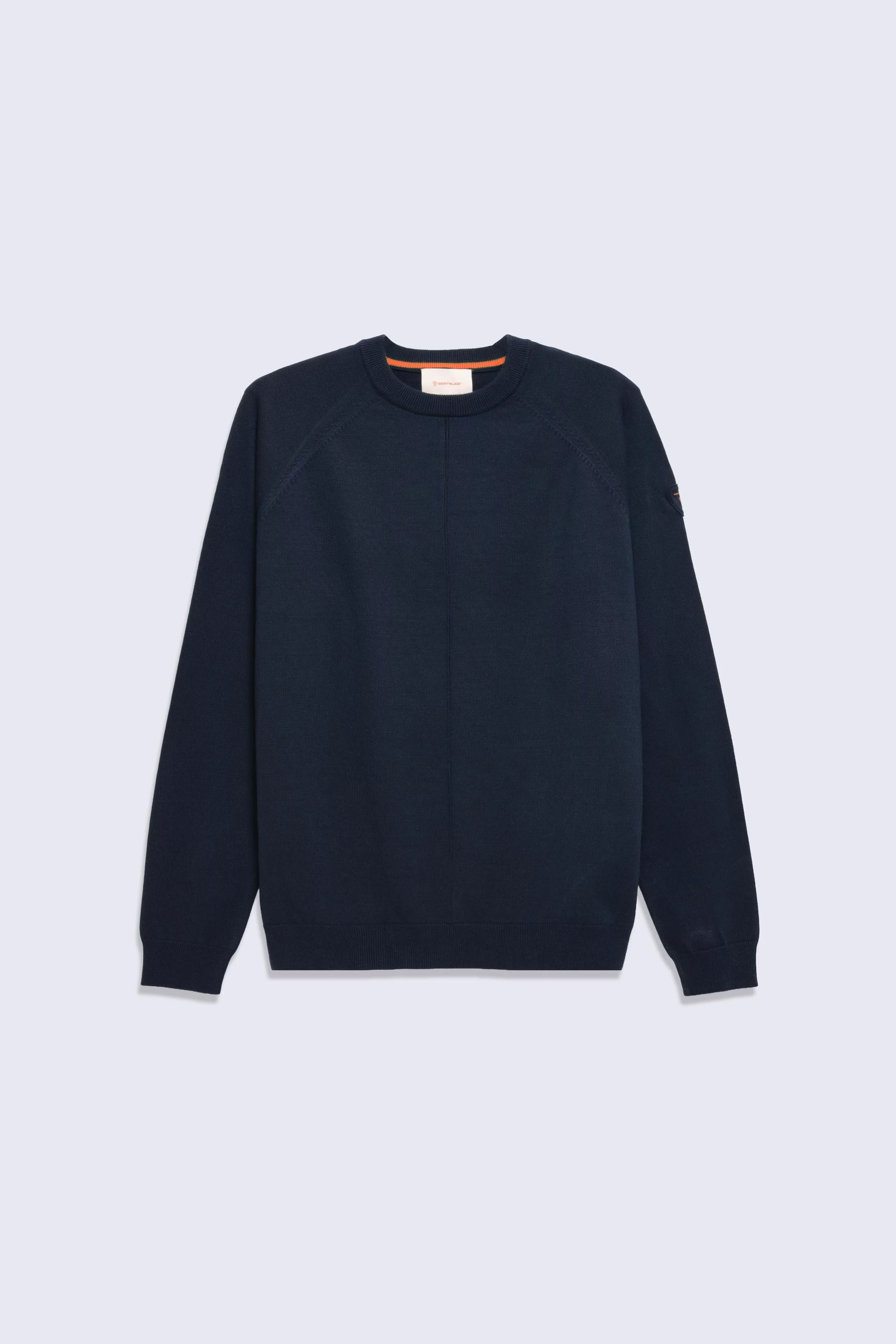 Pull col rond en maille Alain night homme - - Gertrude