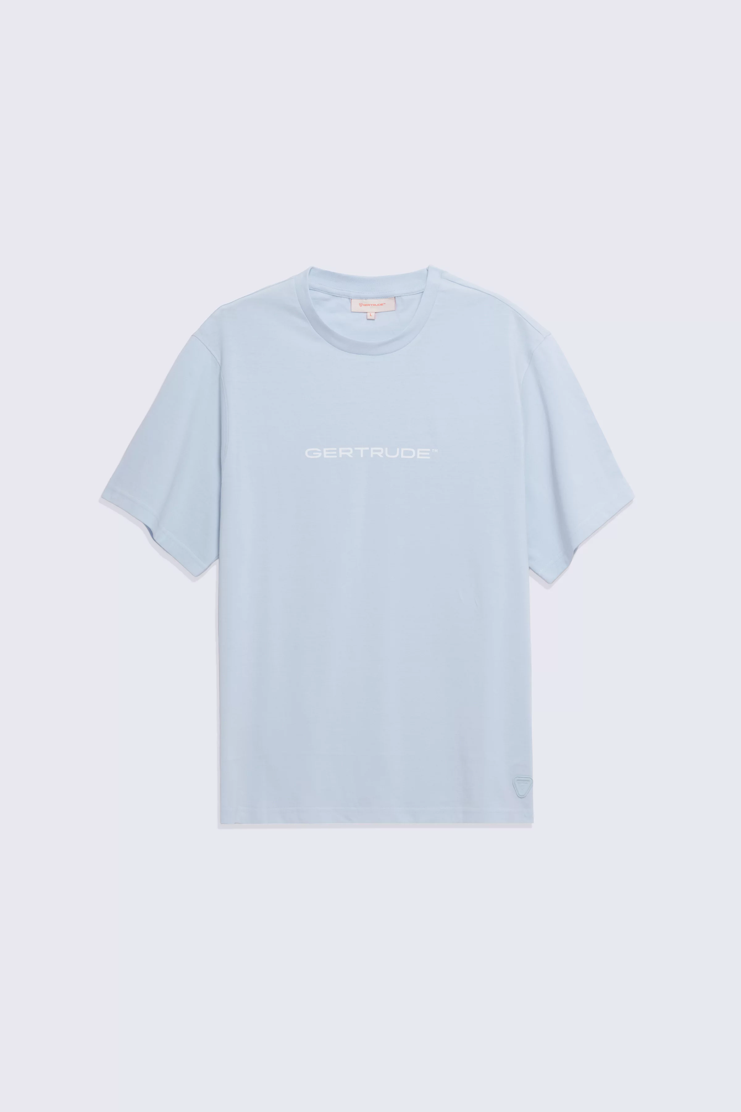 T-shirt en coton à manches courtes Leonce glacier homme - - Gertrude