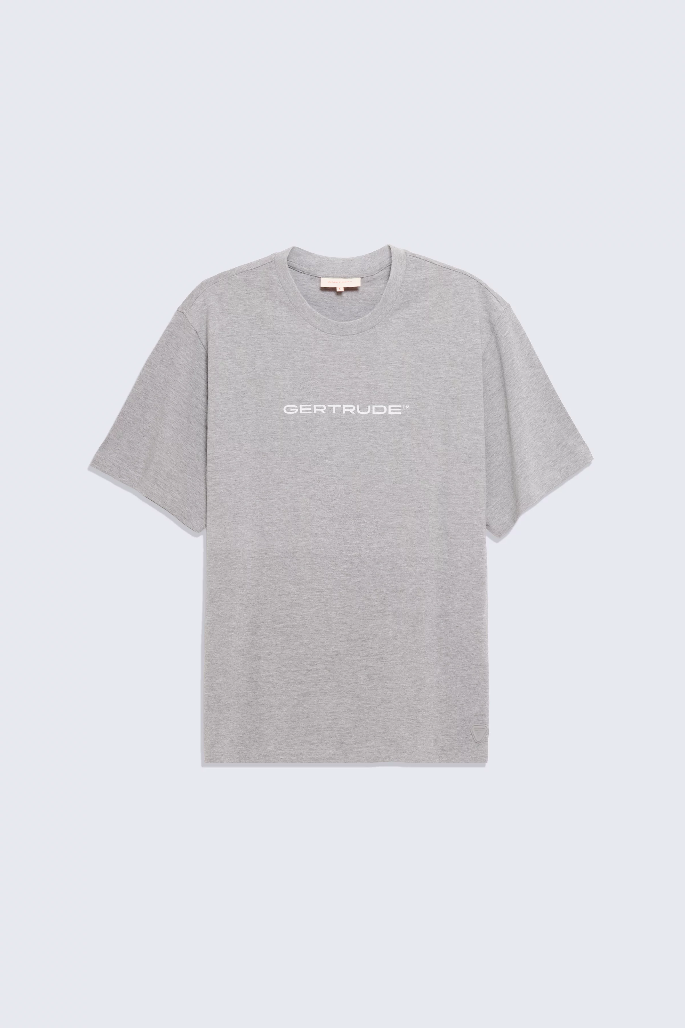 T-shirt en coton à manches courtes Leonce chiné homme - - Gertrude