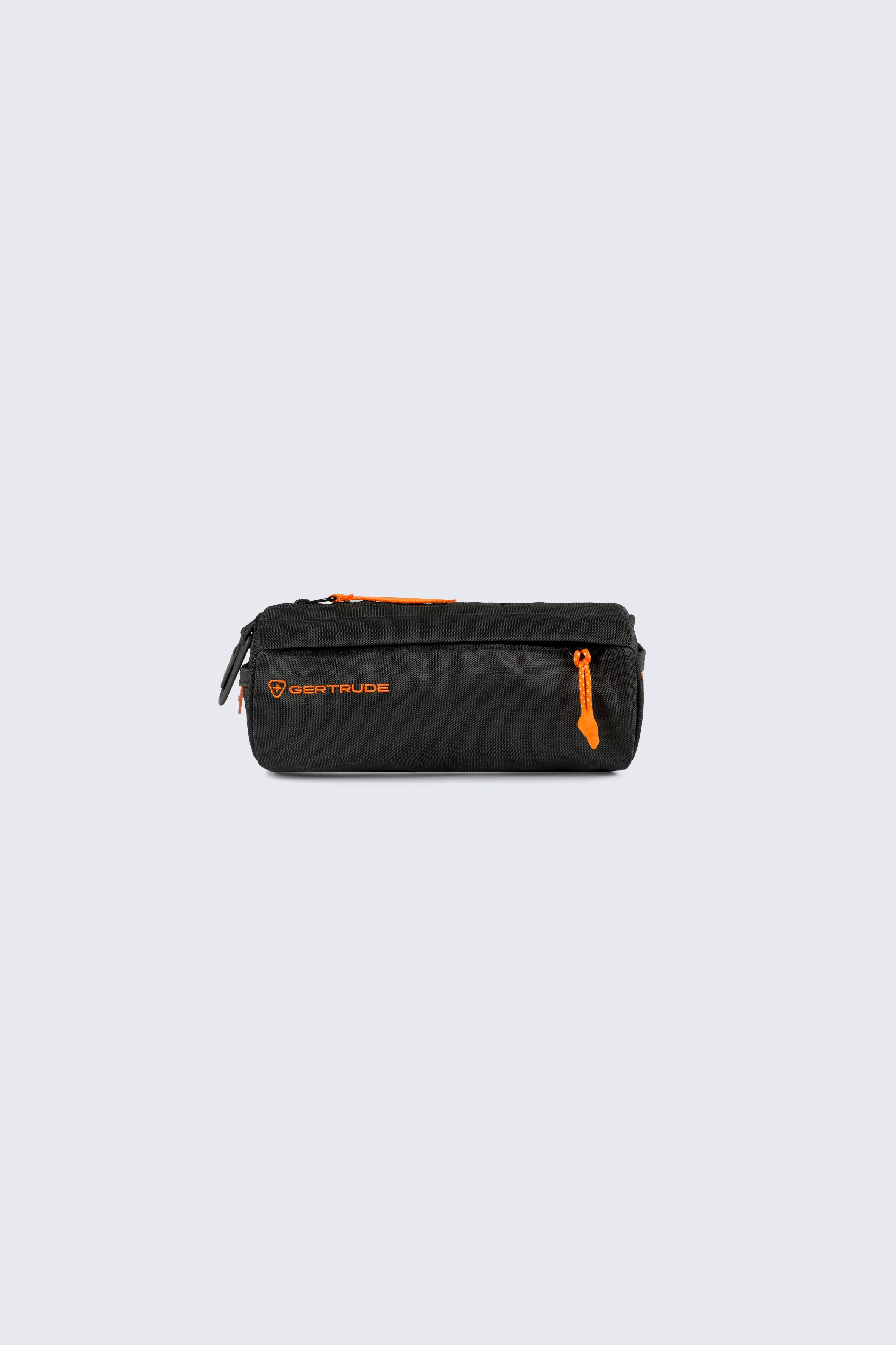 Elda black multi-pocket pencil case - Gertrude
