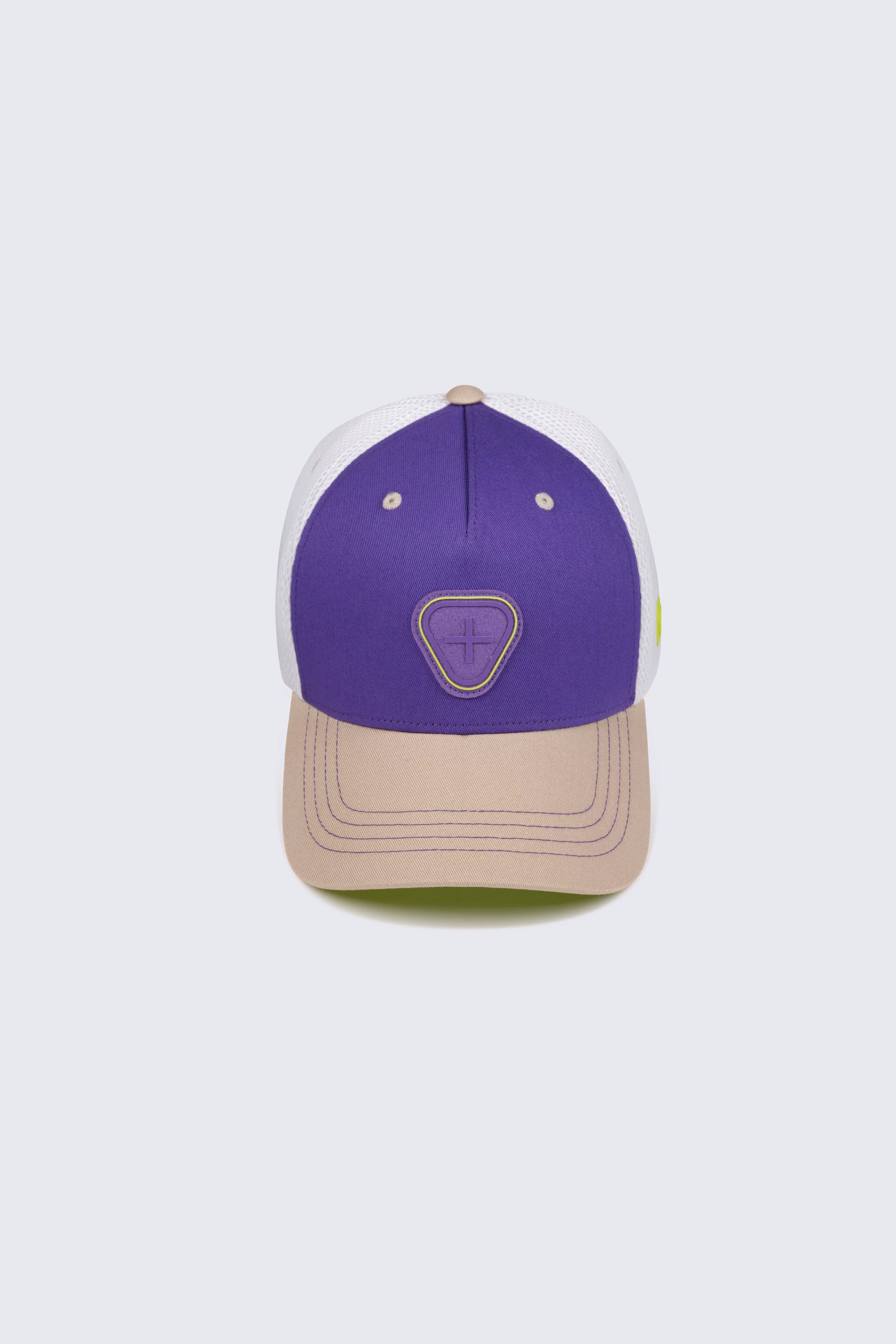 Unisex cap with Billy2Tones pansy/suede patch - Gertrude