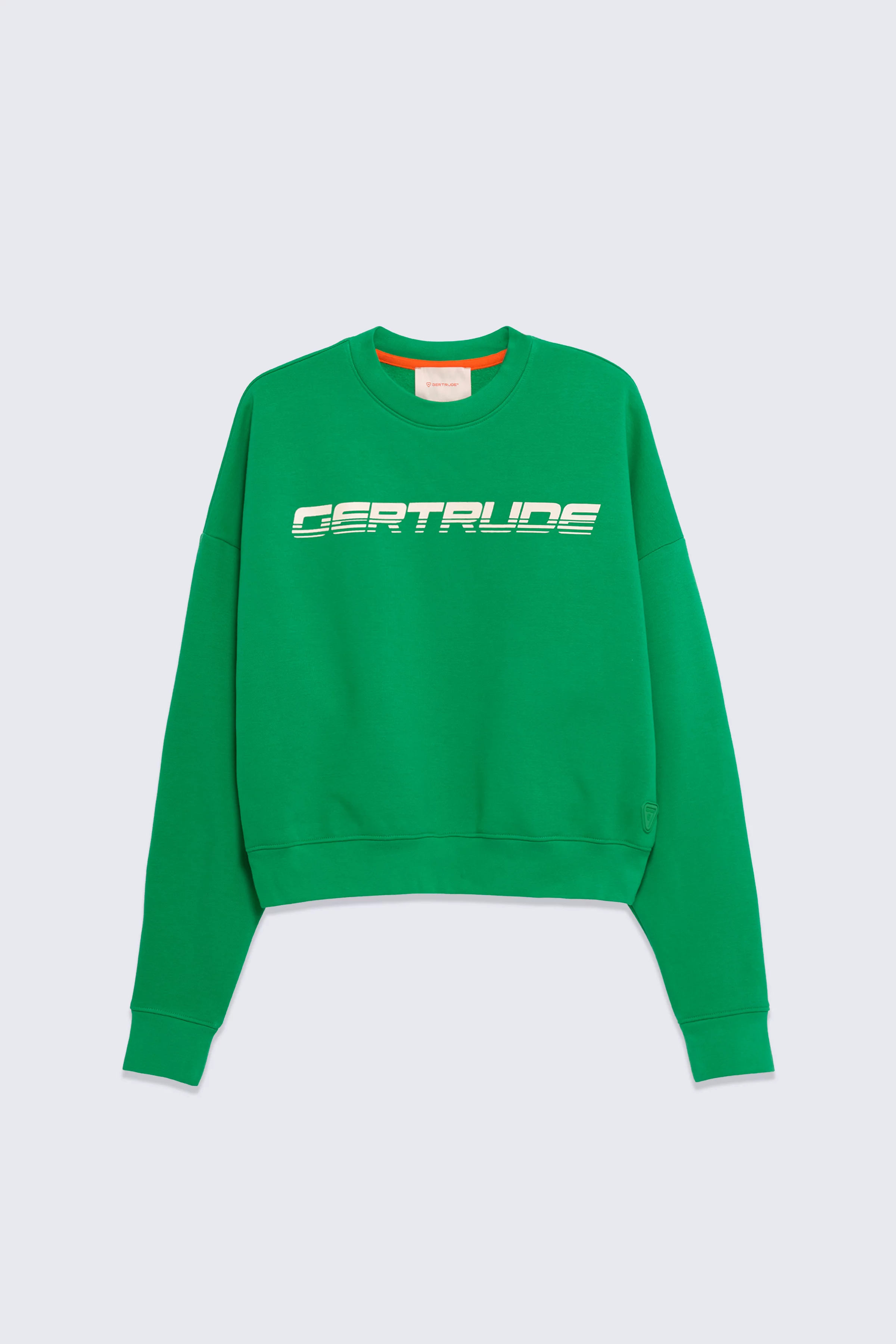 Cath Speedy Aloe Women's Crew Neck Sweatshirt with Graphic Logo Print - Gertrude