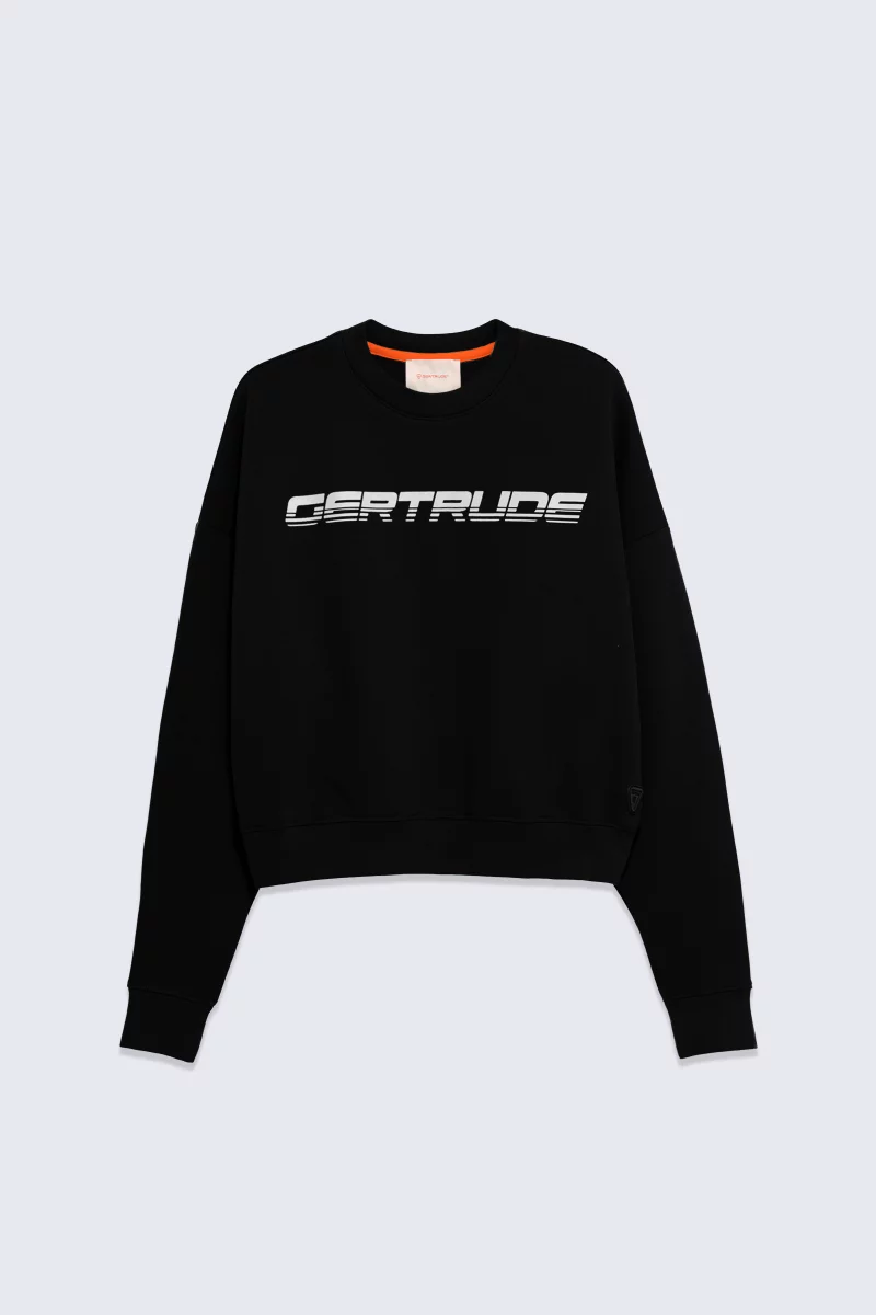 Sweat col rond avec logo printé graphique Cath Speedy black femme - - Gertrude