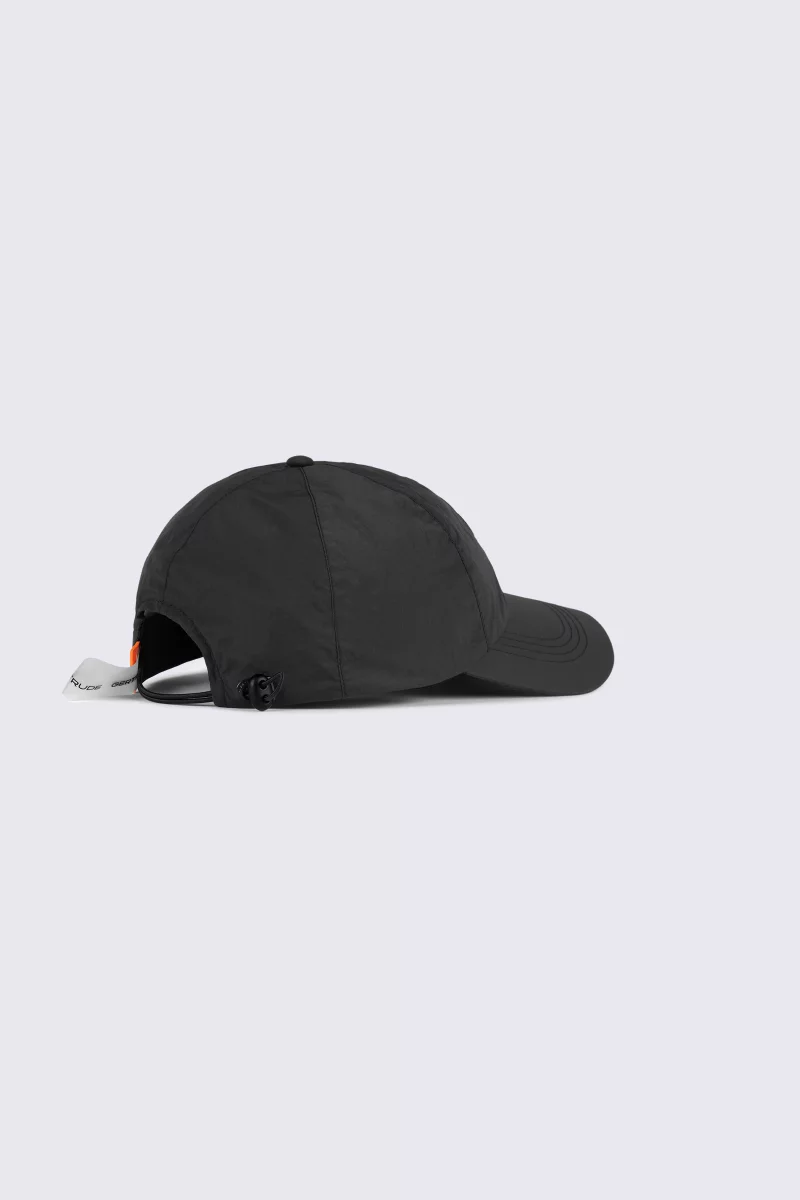 Casquette Jamie Gertrude en nylon brillant avec patch brodé