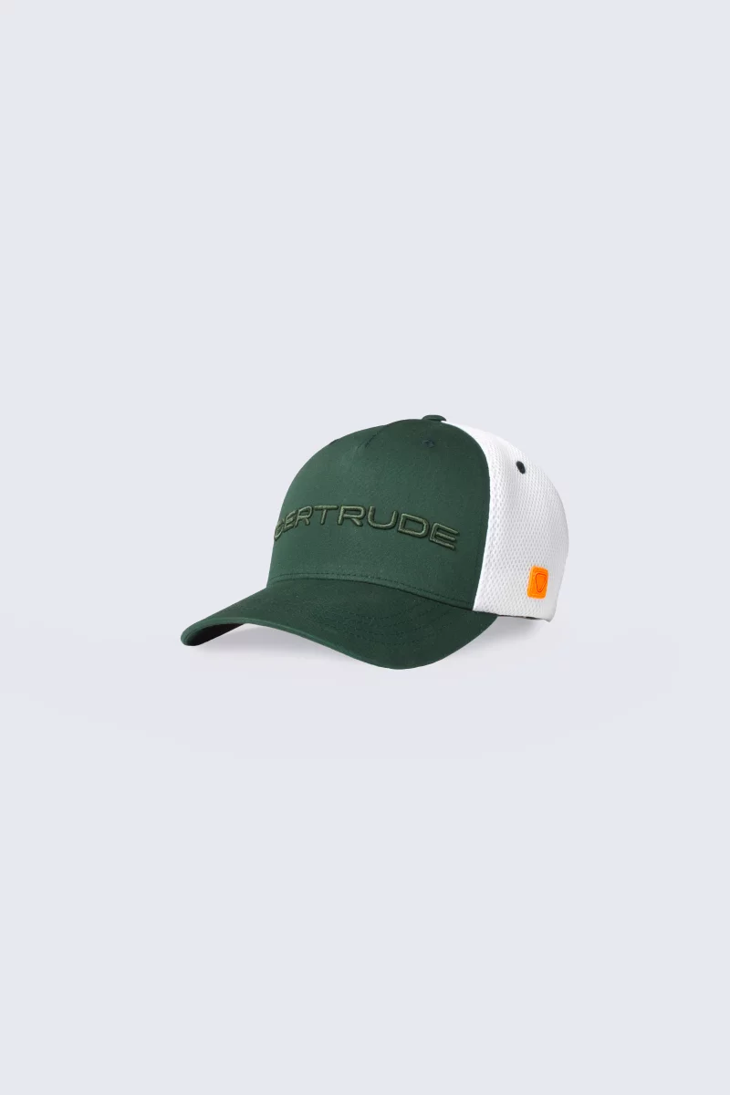 Casquette mixte brodée Benja dark green - - Gertrude