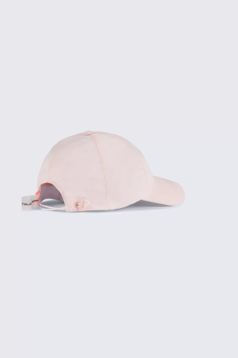 Casquette Jamie Gertrude en nylon brillant avec patch brodé Casquette Jamie Gertrude en nylon brillant avec patch brodé