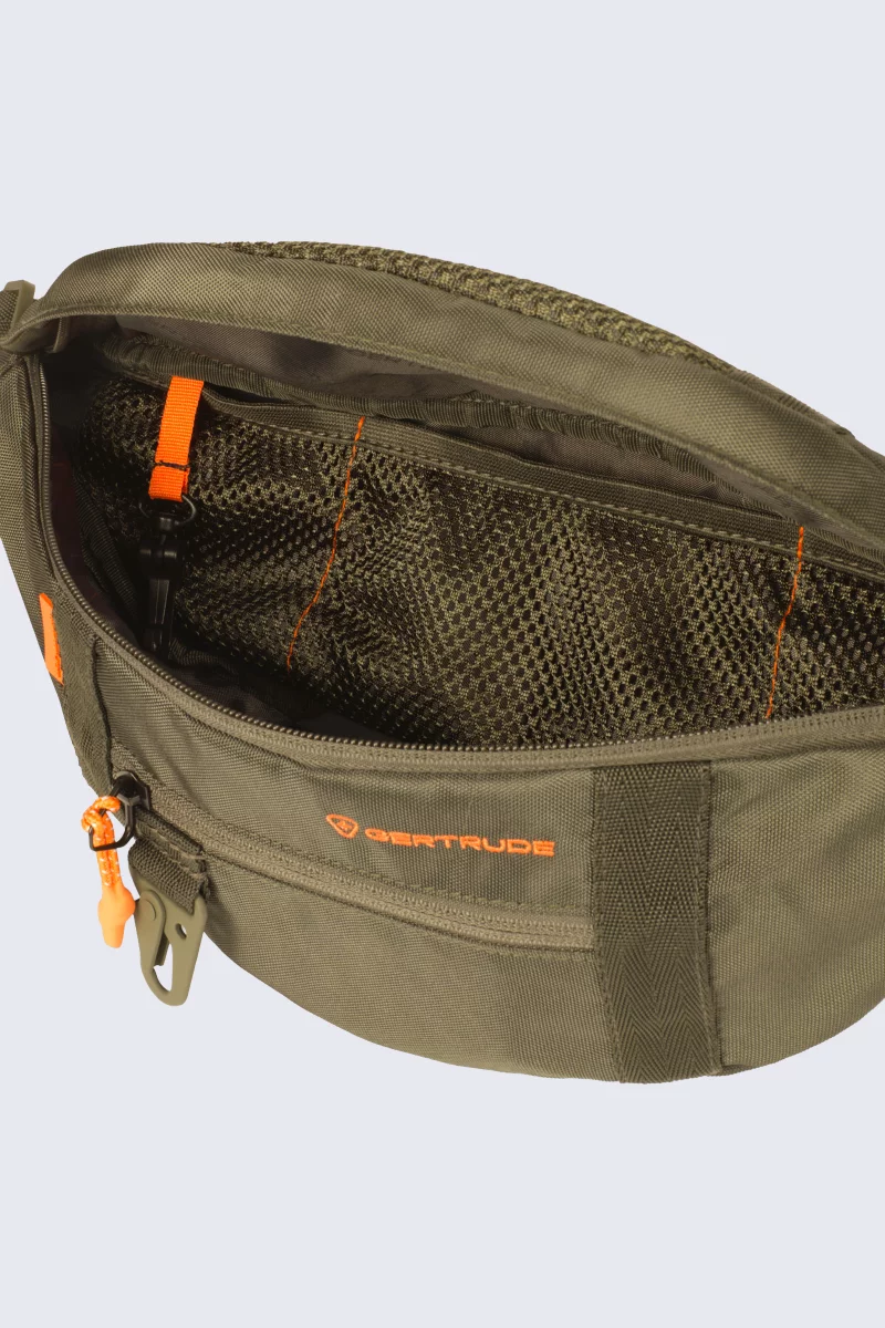 Mixed nylon waistband Pitou khaki - Gertrude