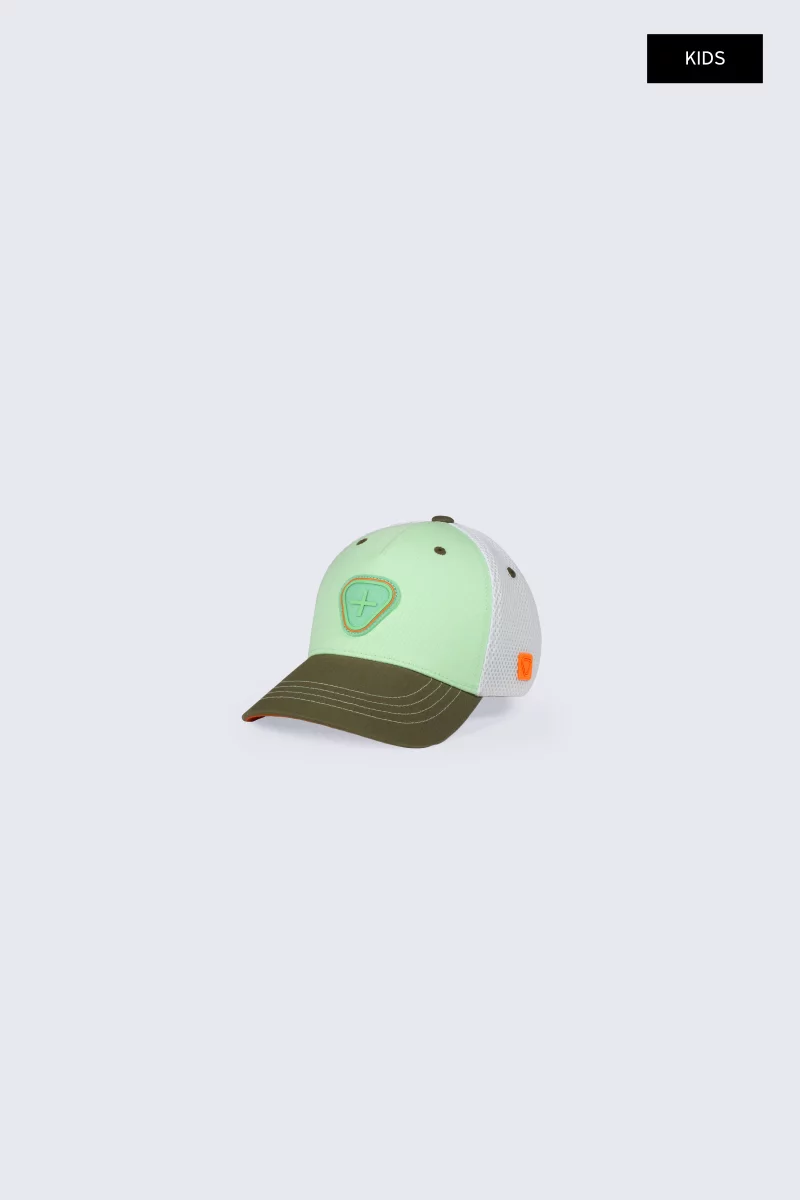 Casquette enfant avec patch Little Billys enfant matcha/kaki - - Gertrude