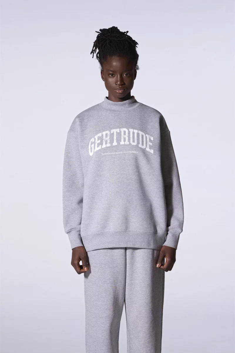 ADRIANNA COLLEGE oversized sweatshirt in soft fleece with vintage print ADRIANNA COLLEGE oversized sweatshirt in soft fleece with vintage print
