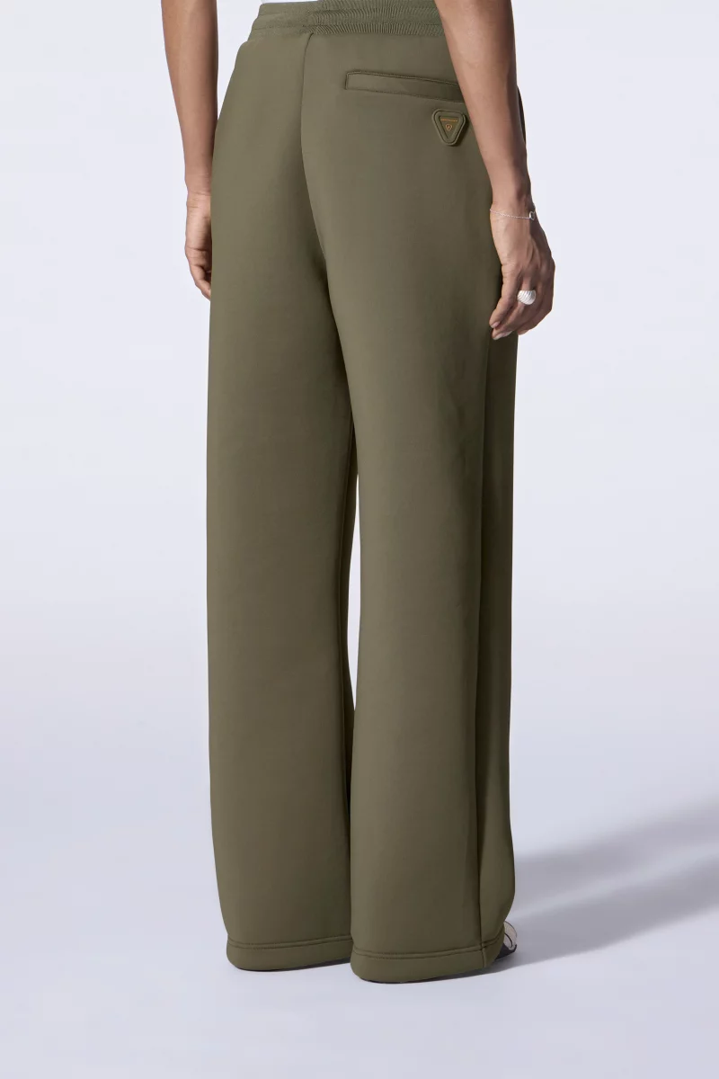 Pantalon jogging mixte en maille scuba Cardi khaki - - Gertrude Pantalon jogging mixte en maille scuba Cardi khaki - - Gertrude