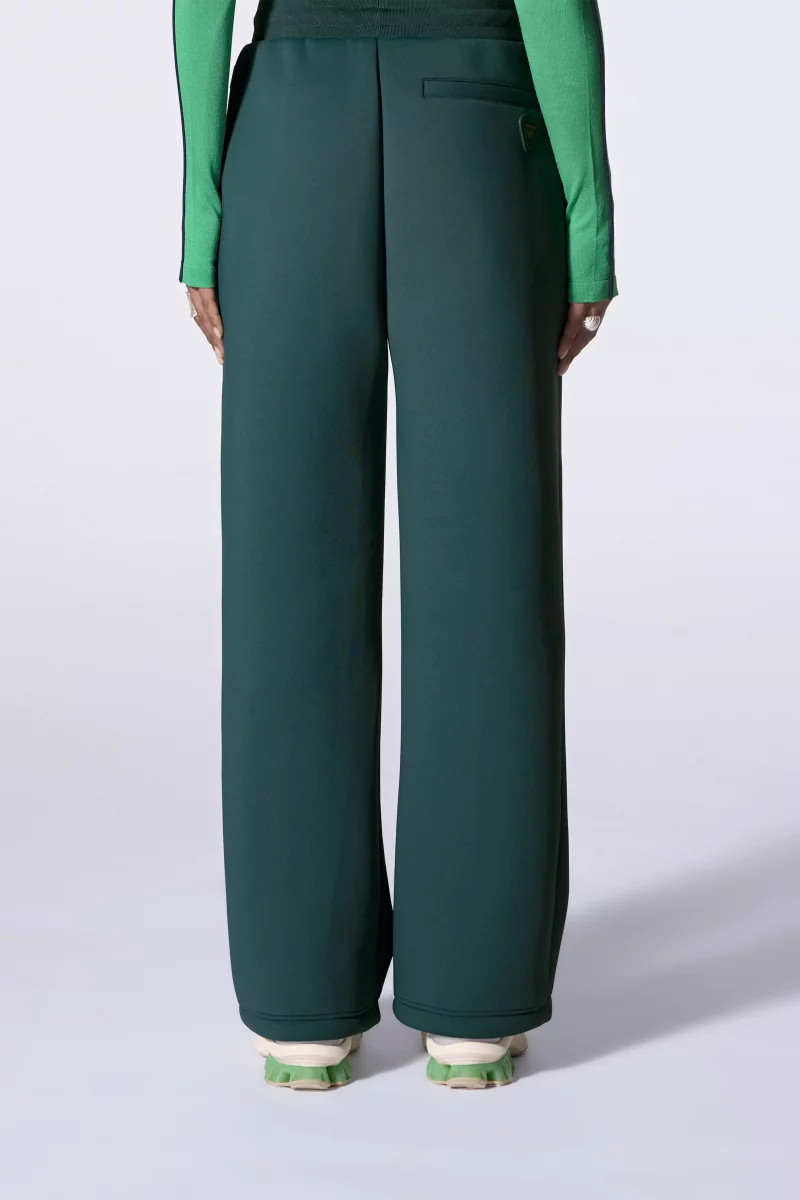 Pantalon jogging mixte en maille scuba Cardi foret - - Gertrude