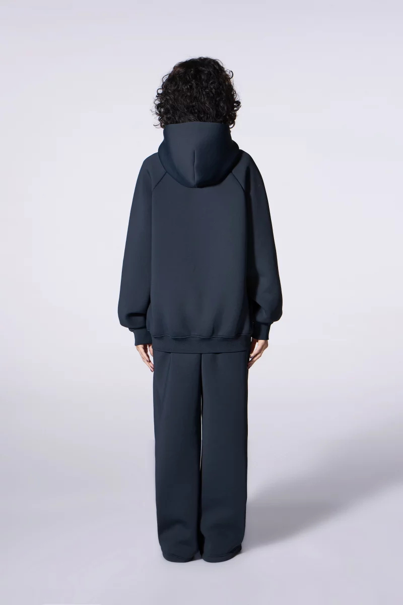 Gertrude Melvin Night unisex scuba knit hoodie