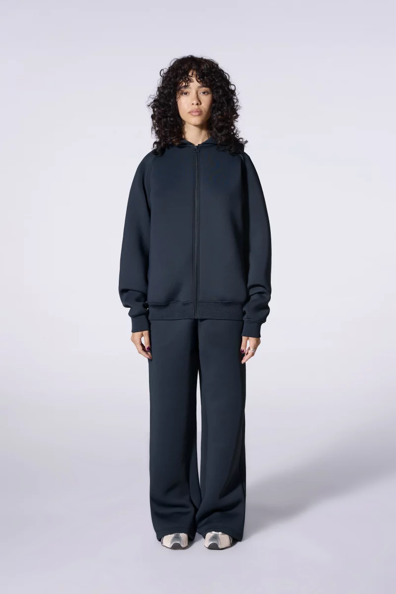 Gertrude Melvin Night unisex scuba knit hoodie