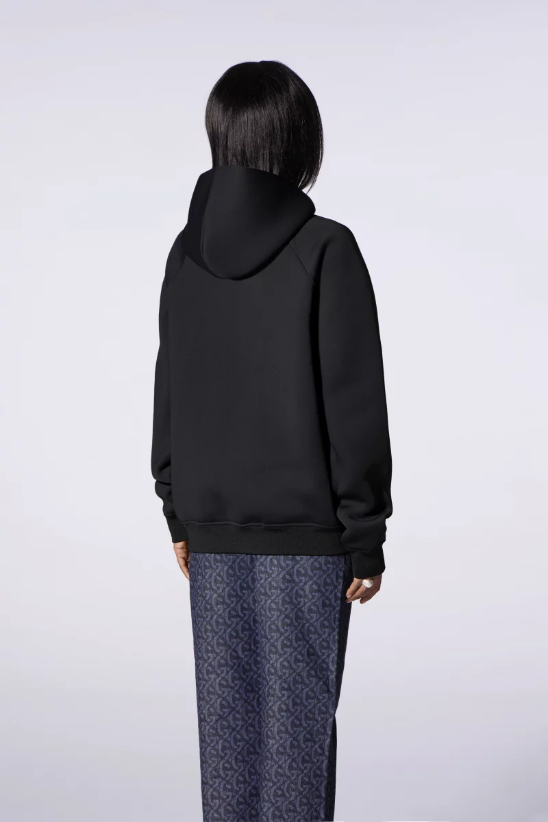 Gertrude Melvin Black Unisex Scuba Knit Hoodie Gertrude Melvin Black Unisex Scuba Knit Hoodie