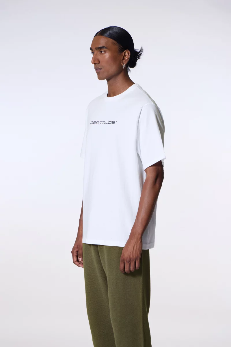 Leonce Optic White Men's Short-Sleeve Cotton T-Shirt - Gertrude