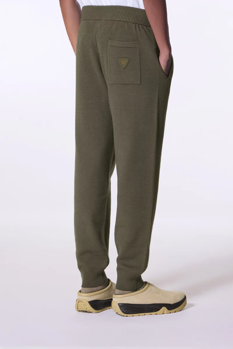 Maxime khaki unisex knit jogging pants - Gertrude