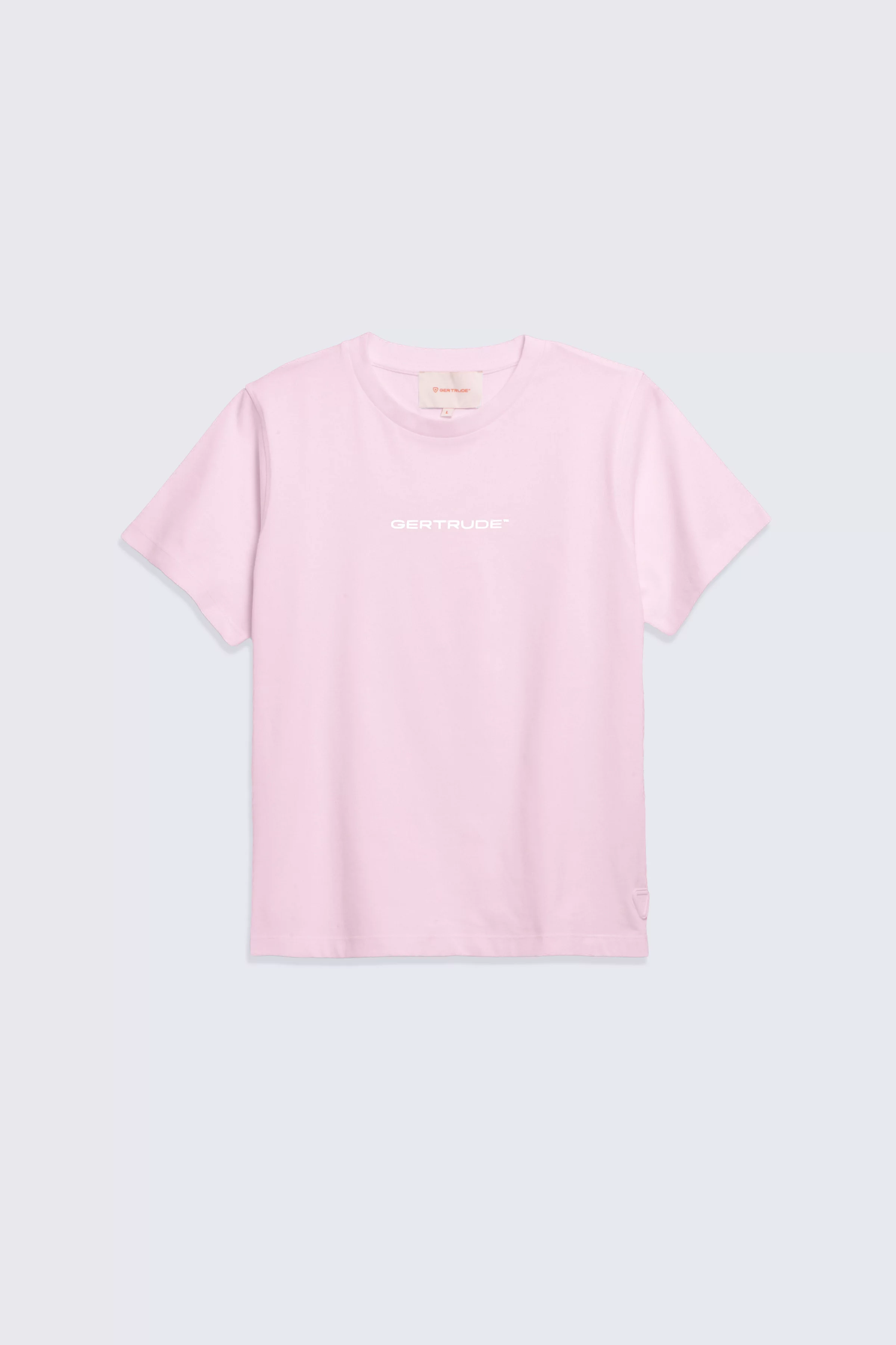 T-shirt en coton à manches courtes Leopoldine poudre femme - - Gertrude