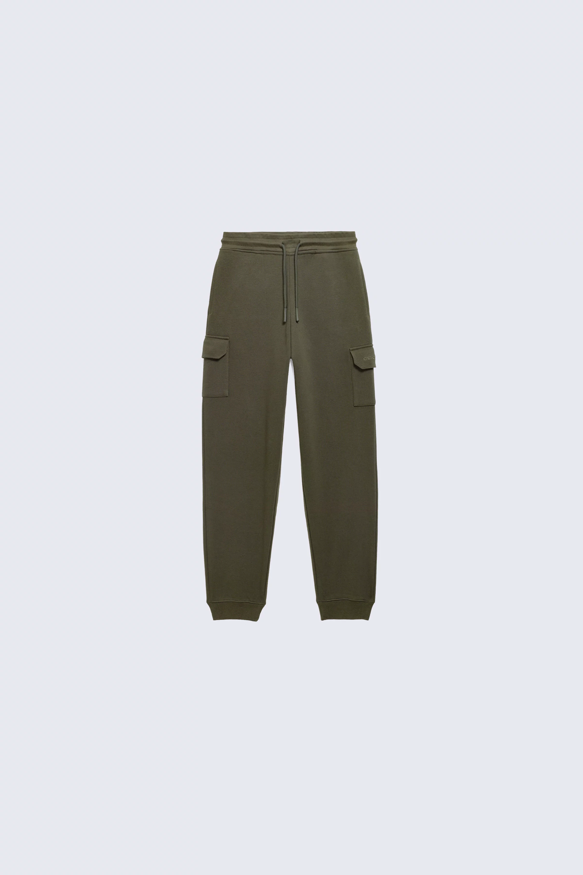 Little Mario children's khaki jogging pants with cargo pockets - Gertrude