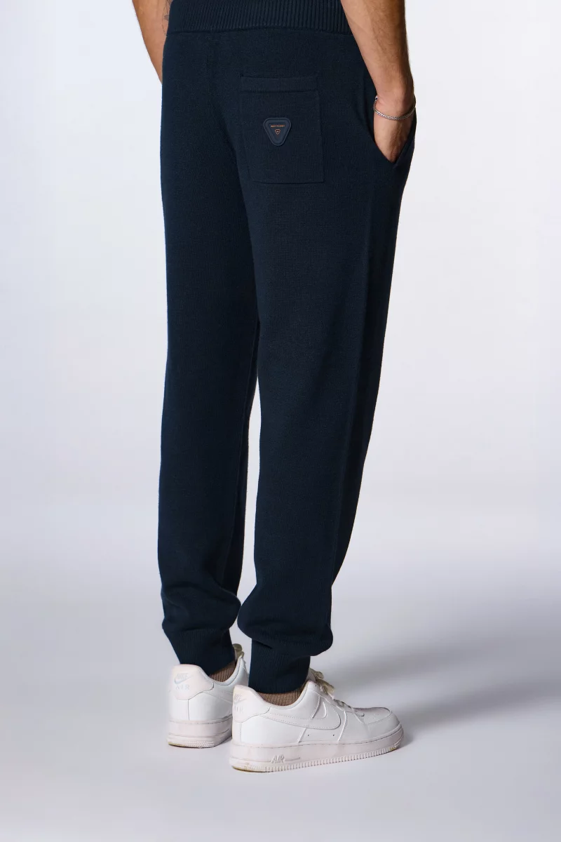 Pantalon jogging mixte en maille Maxime night - Gertrude Pantalon jogging mixte en maille Maxime night - Gertrude
