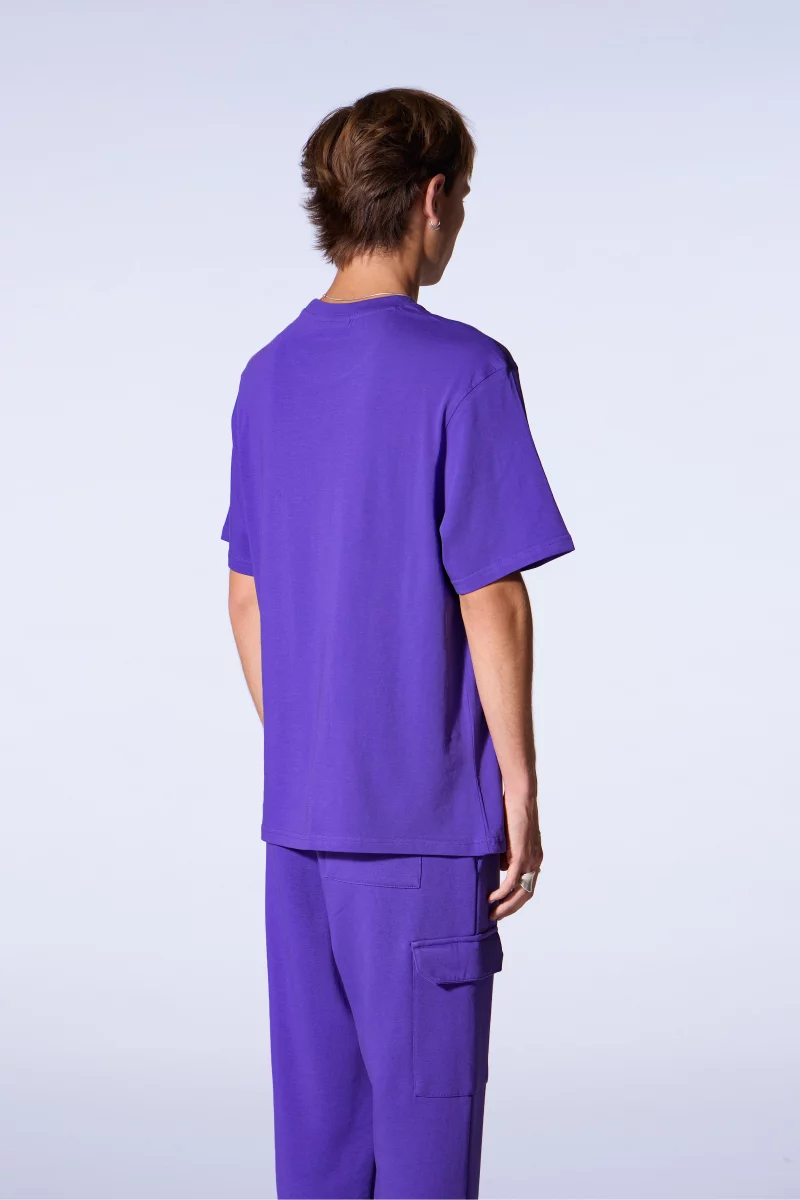 T-shirt en coton à manches courtes Leonce Logo pensee homme - - Gertrude T-shirt en coton à manches courtes Leonce Logo pensee homme - - Gertrude
