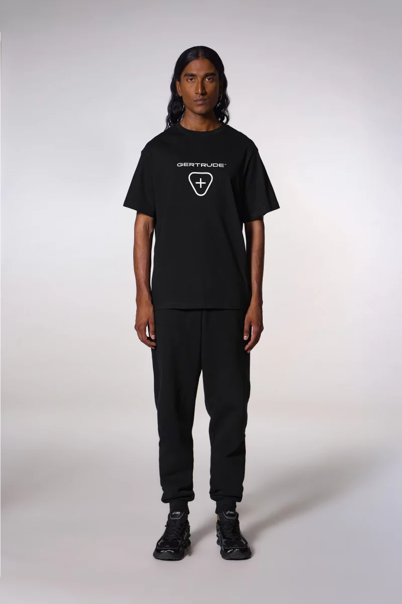 Men's Leonce Logo short-sleeved cotton T-shirt - Gertrude Men's Leonce Logo short-sleeved cotton T-shirt - Gertrude