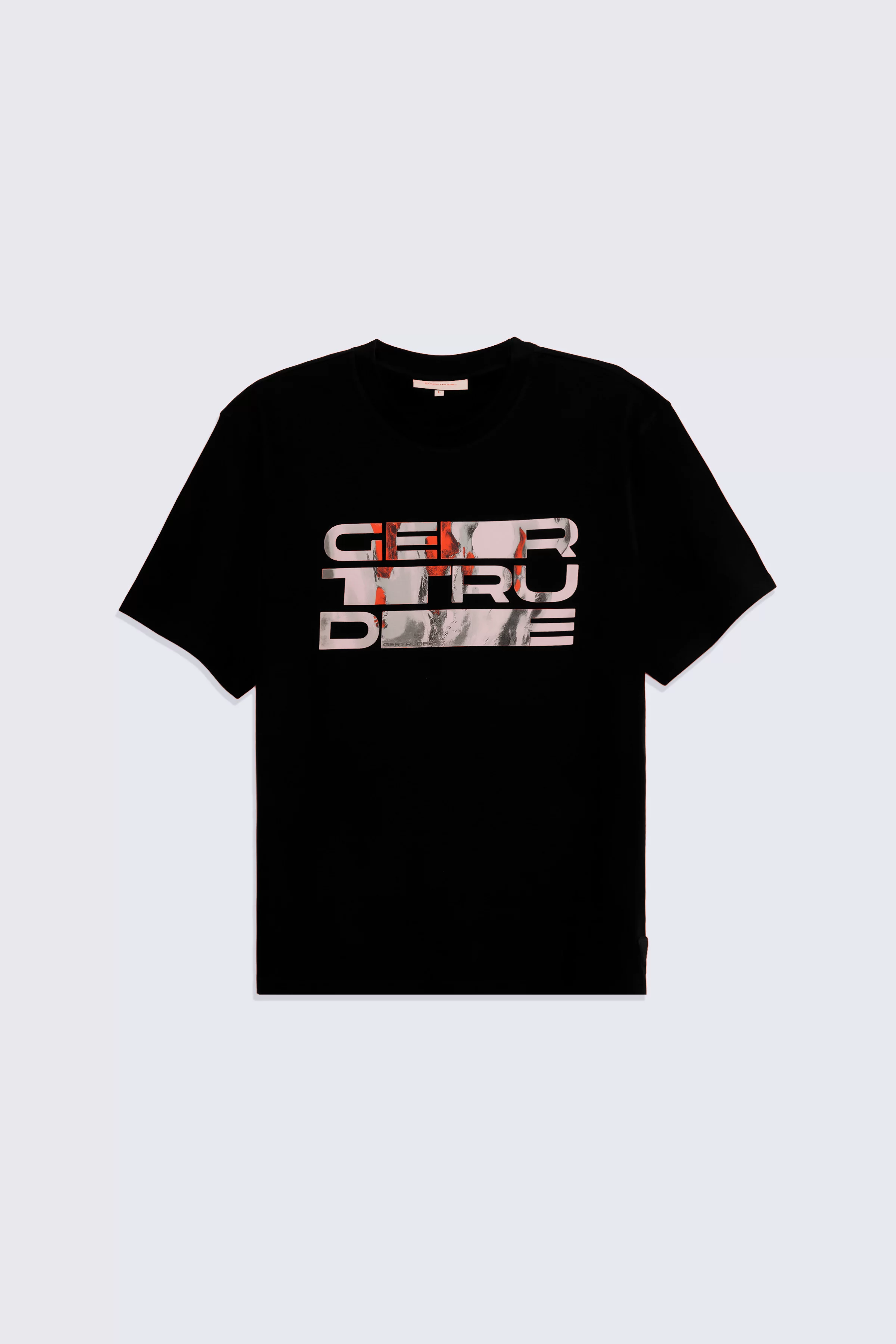 T-shirt coton avec print graphique Leonce Display black homme - - Gertrude