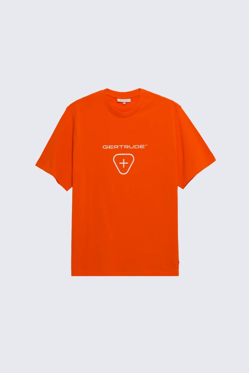 T-shirt en coton à manches courtes Leonce Logo rouget homme - - Gertrude