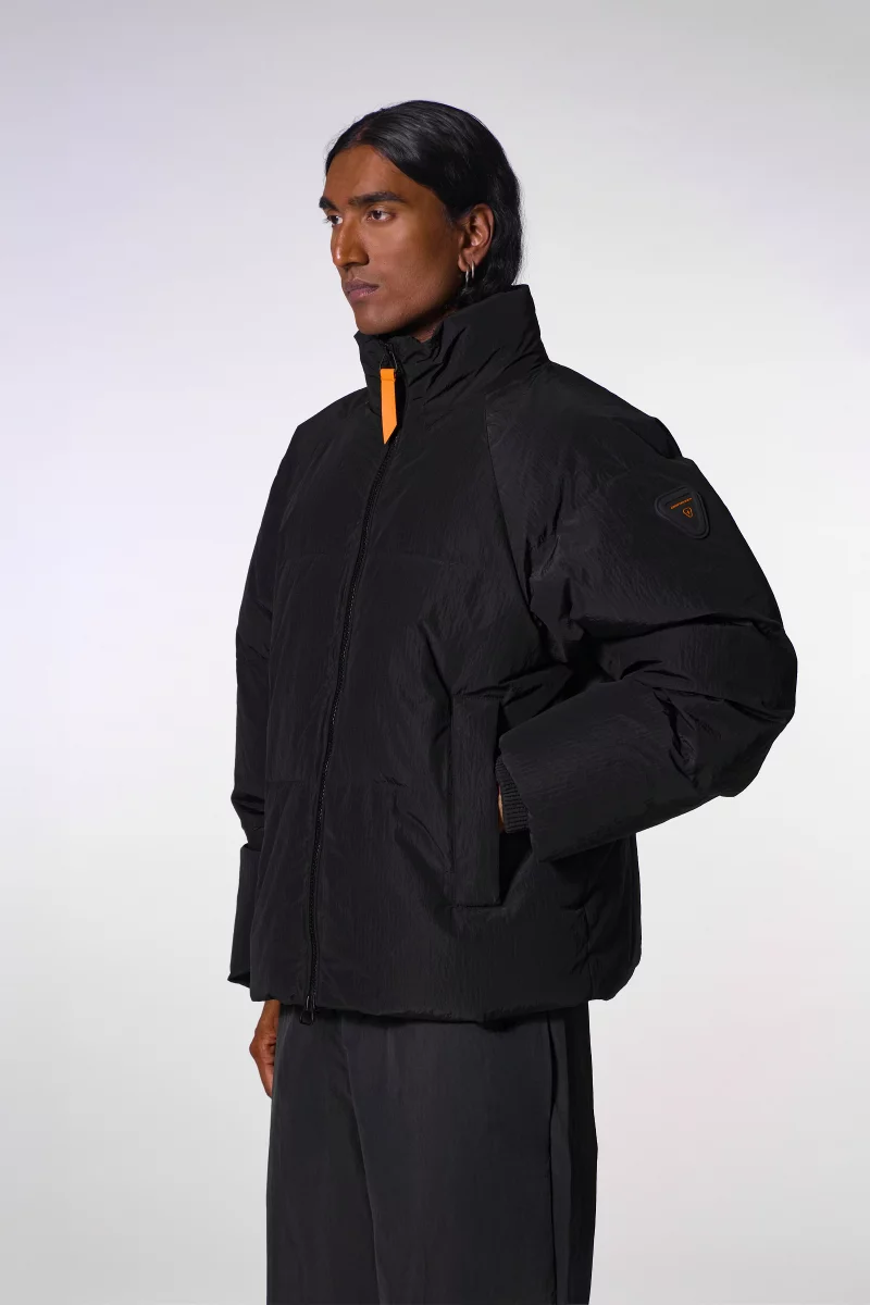 Doudoune mixte oversize en ripstop Gael black - Gertrude Doudoune mixte oversize en ripstop Gael black - Gertrude