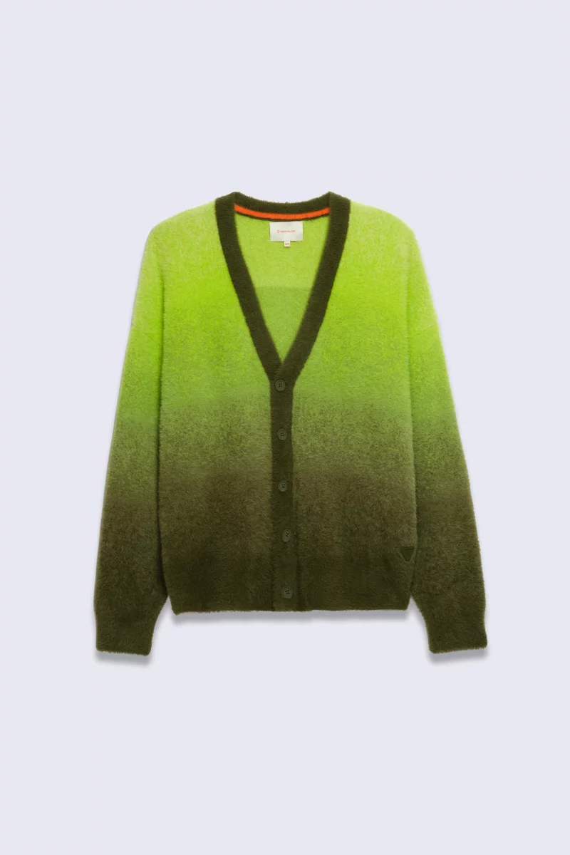 Long, unisex cardigan in fluffy knit by Davide Gradacide - Gertrude