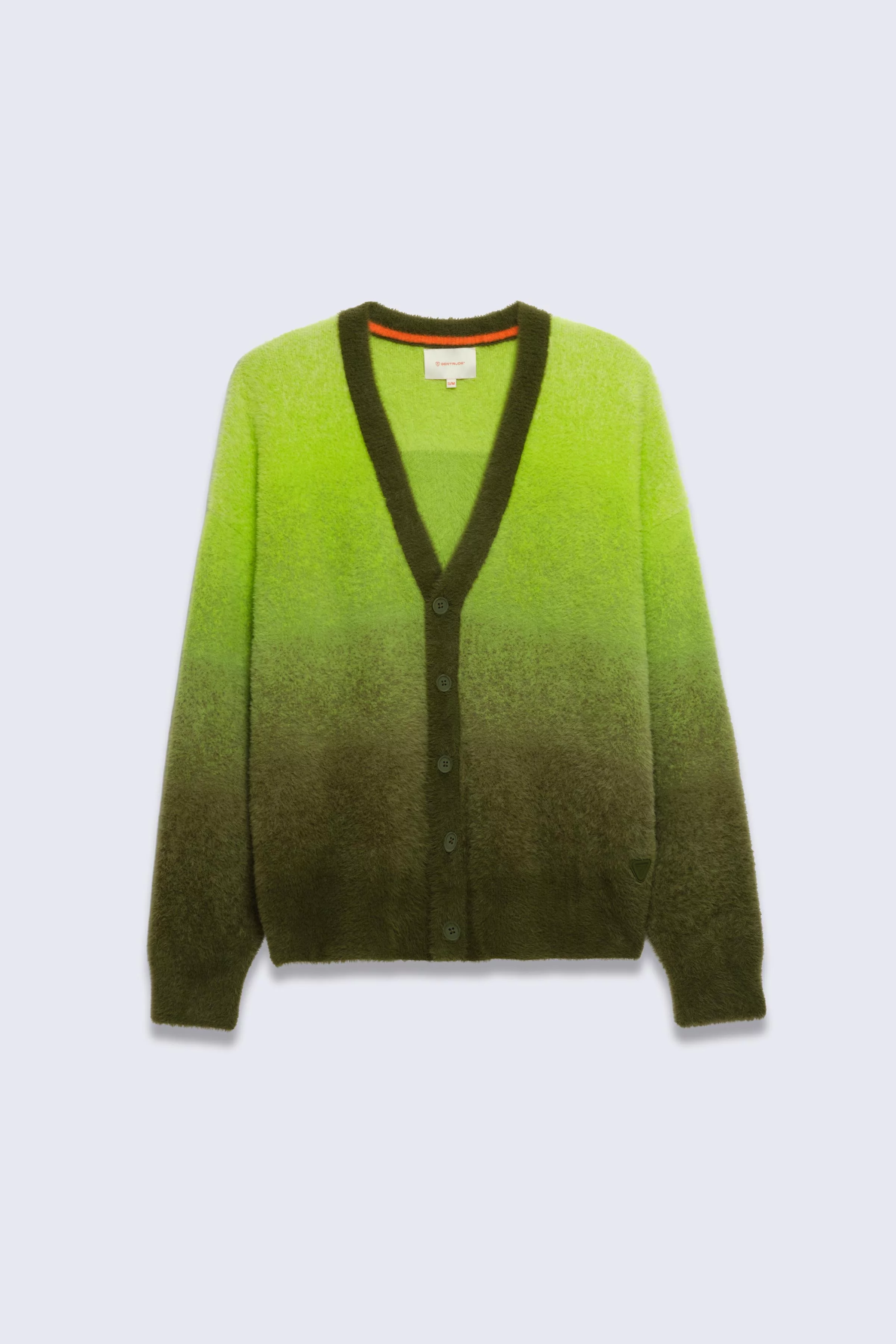 Long, unisex cardigan in fluffy knit by Davide Gradacide - Gertrude