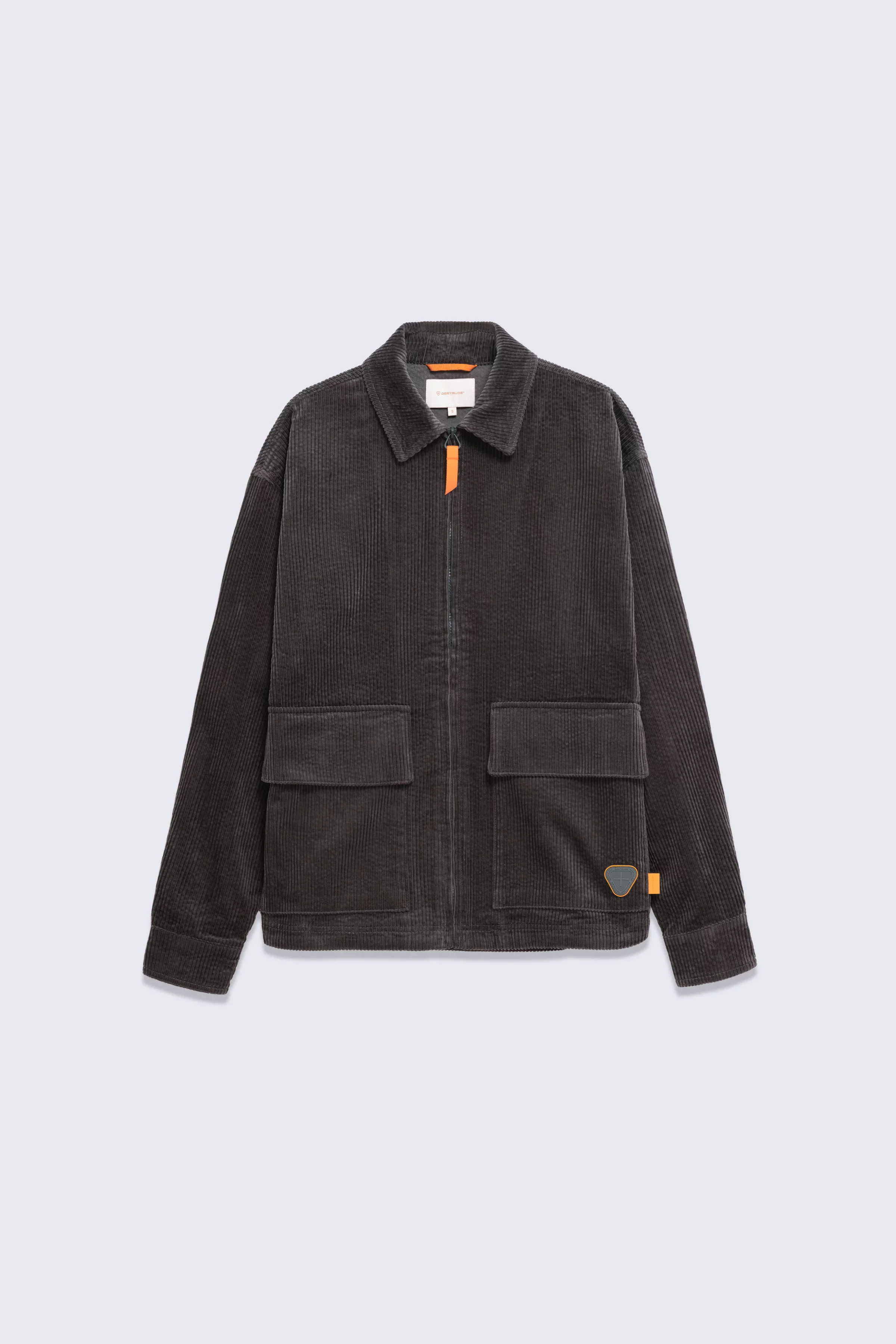 Aston stone corduroy shirt jacket - Gertrude