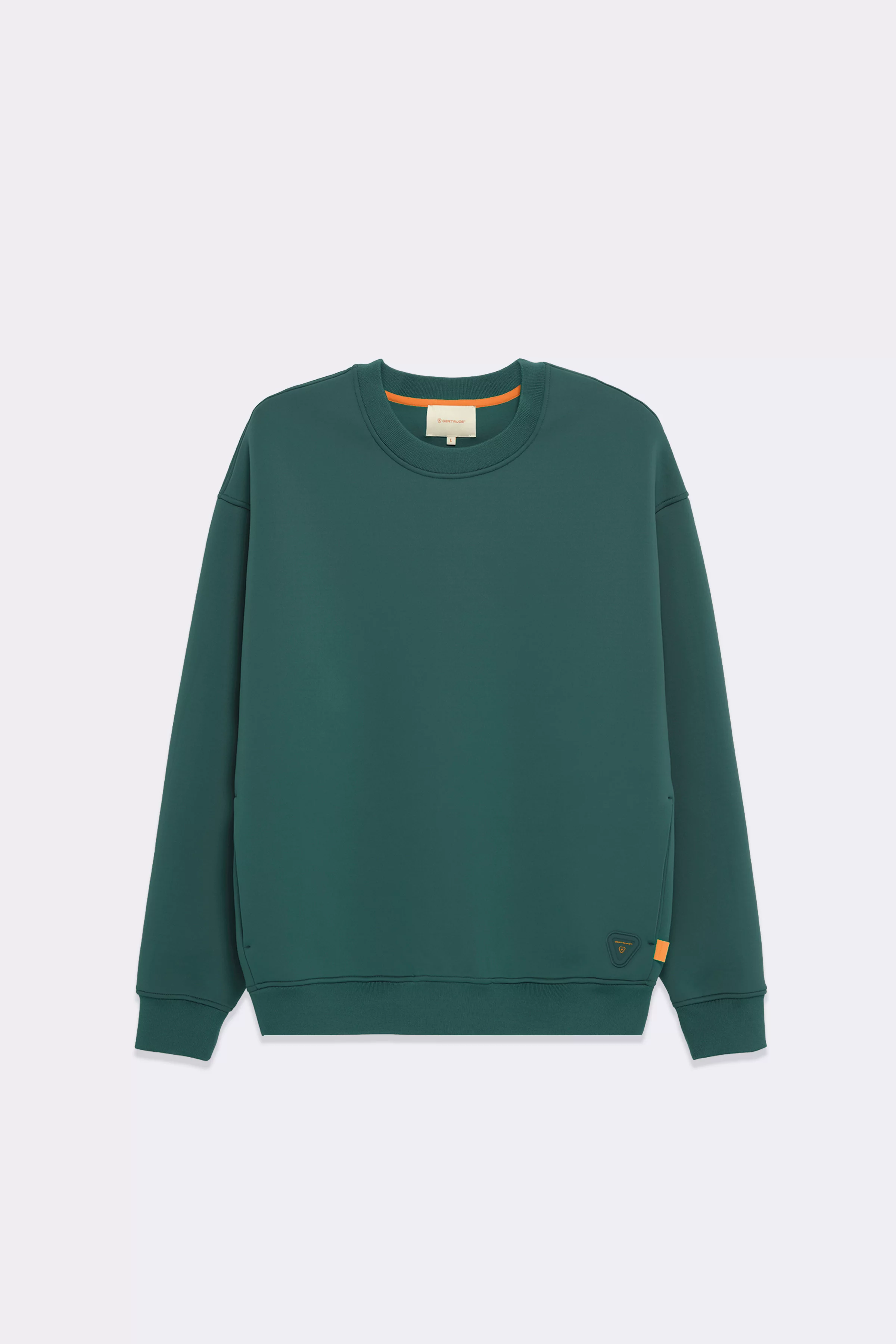 Jonathan foret oversized mixed sweatshirt in scuba mesh - Gertrude
