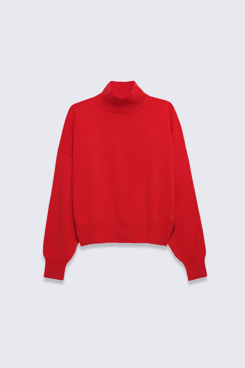 Anais Poppie Women's Turtleneck Knit Sweater - Gertrude