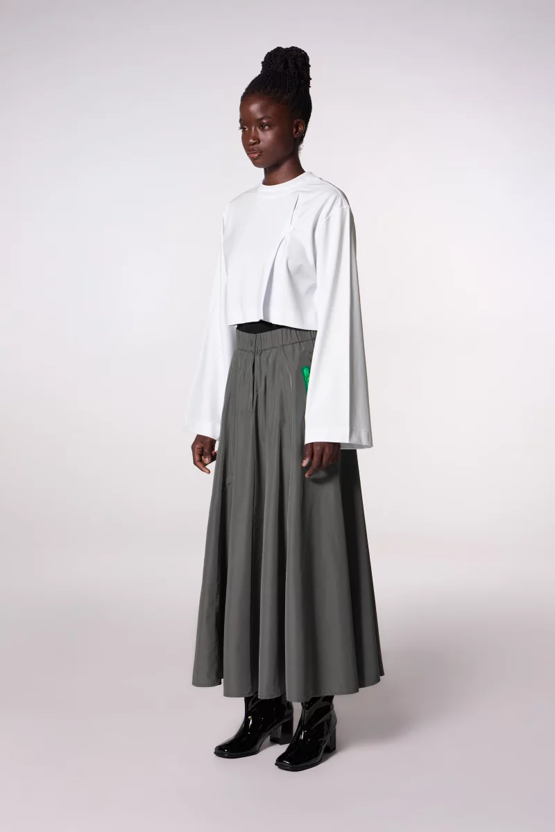 T-shirt technique cropped Ava blanc femme - - Gertrude T-shirt technique cropped Ava blanc femme - - Gertrude